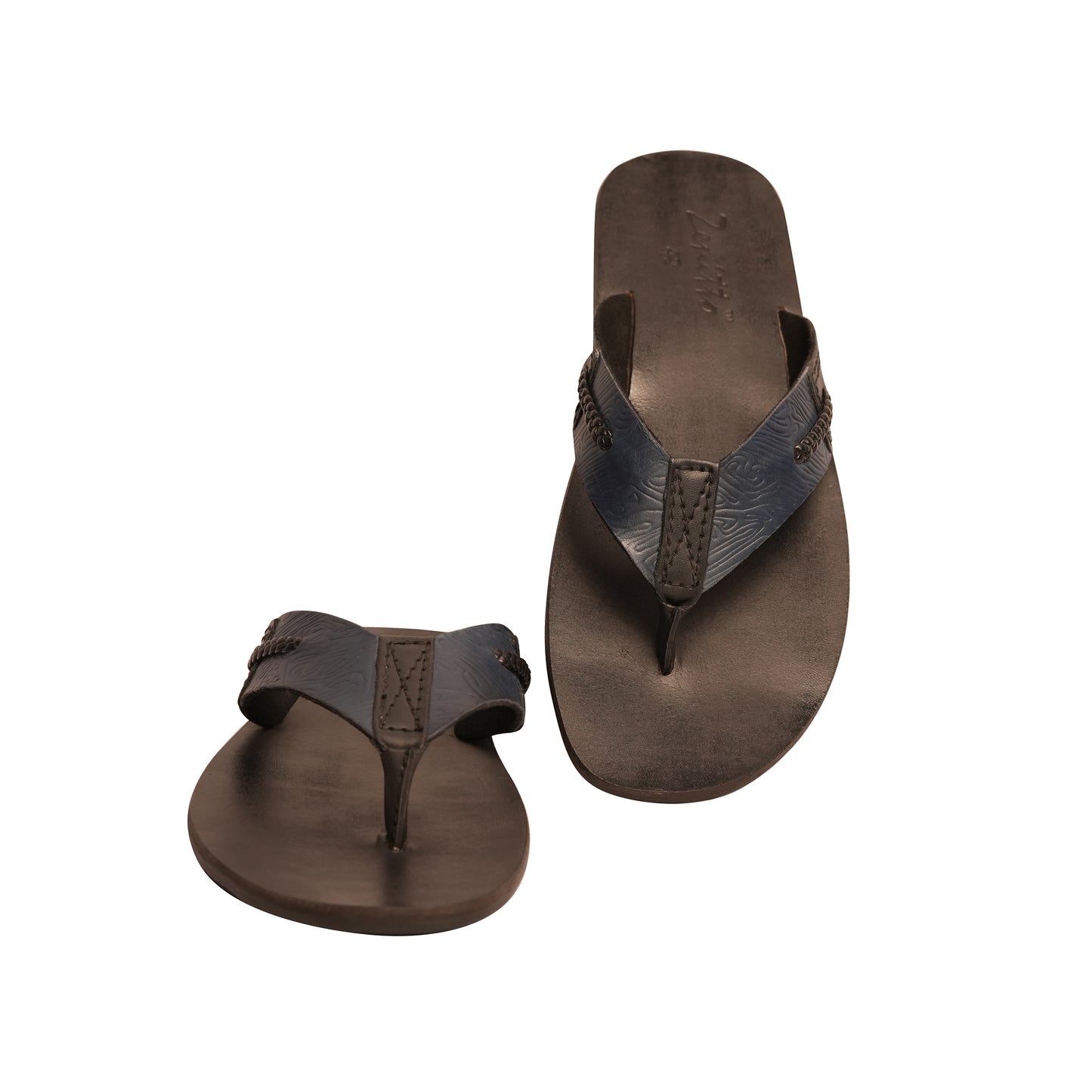 Zenitto Leather Burmy Slippers