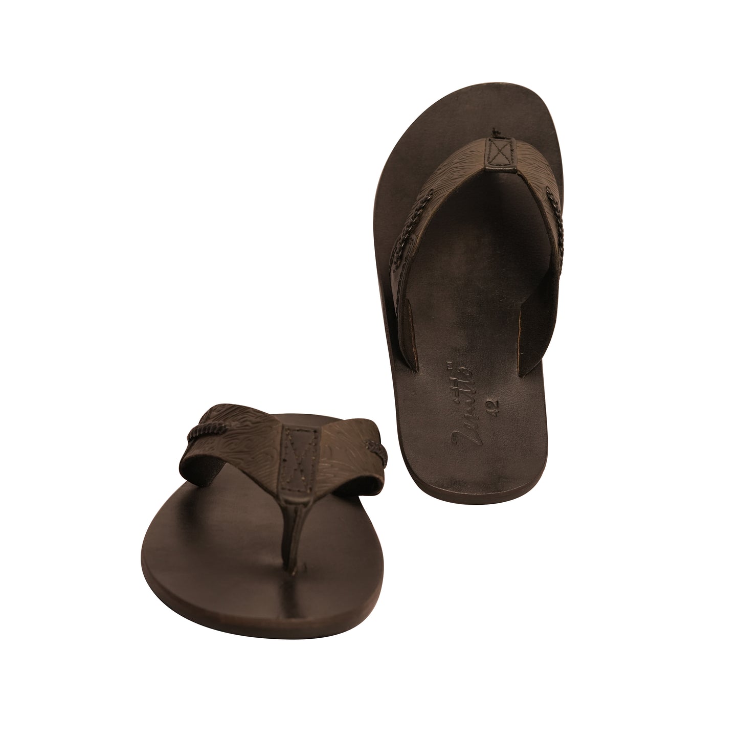 Zenitto Leather Burmy Slippers