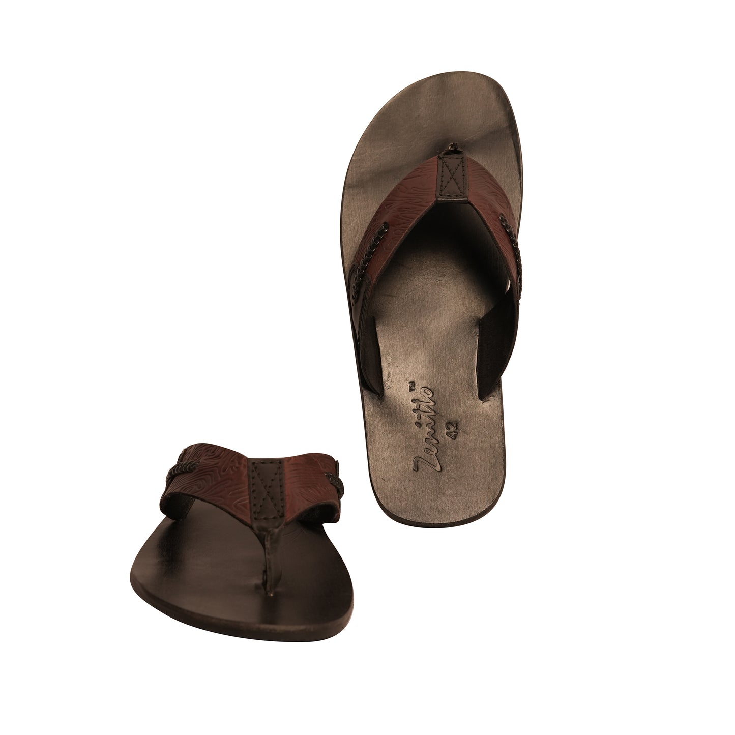 Zenitto Leather Burmy Slippers