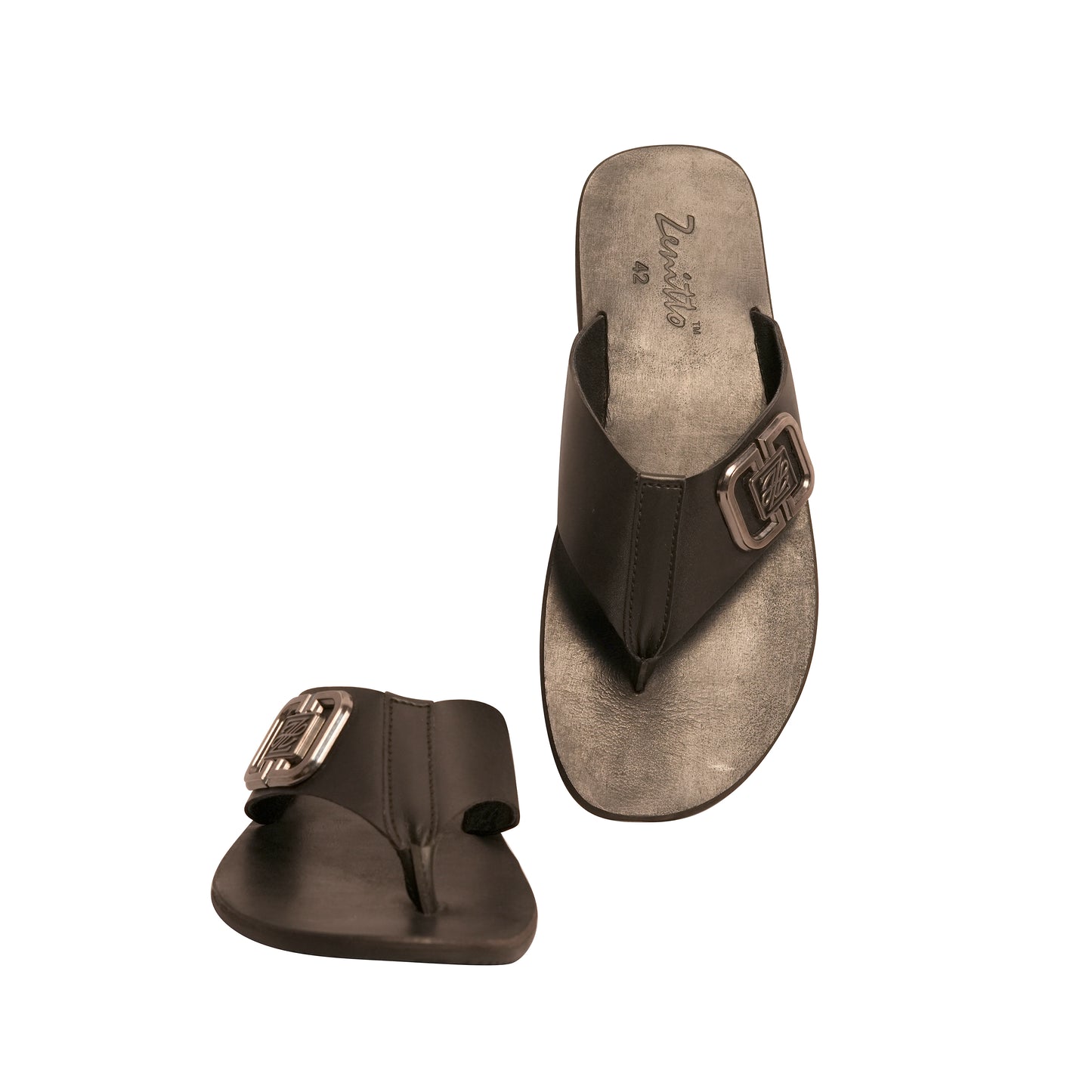 Zenitto Leather Burmy Slippers