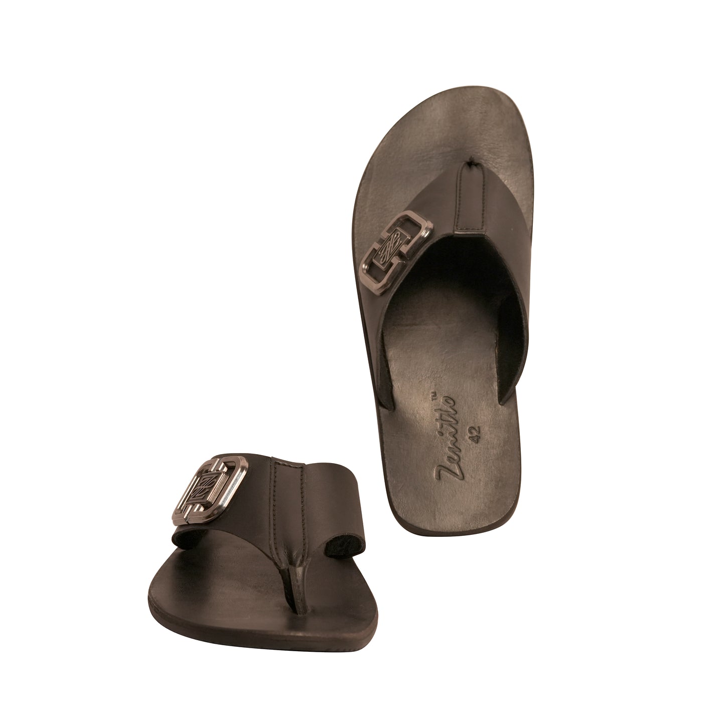 Zenitto Leather Burmy Slippers