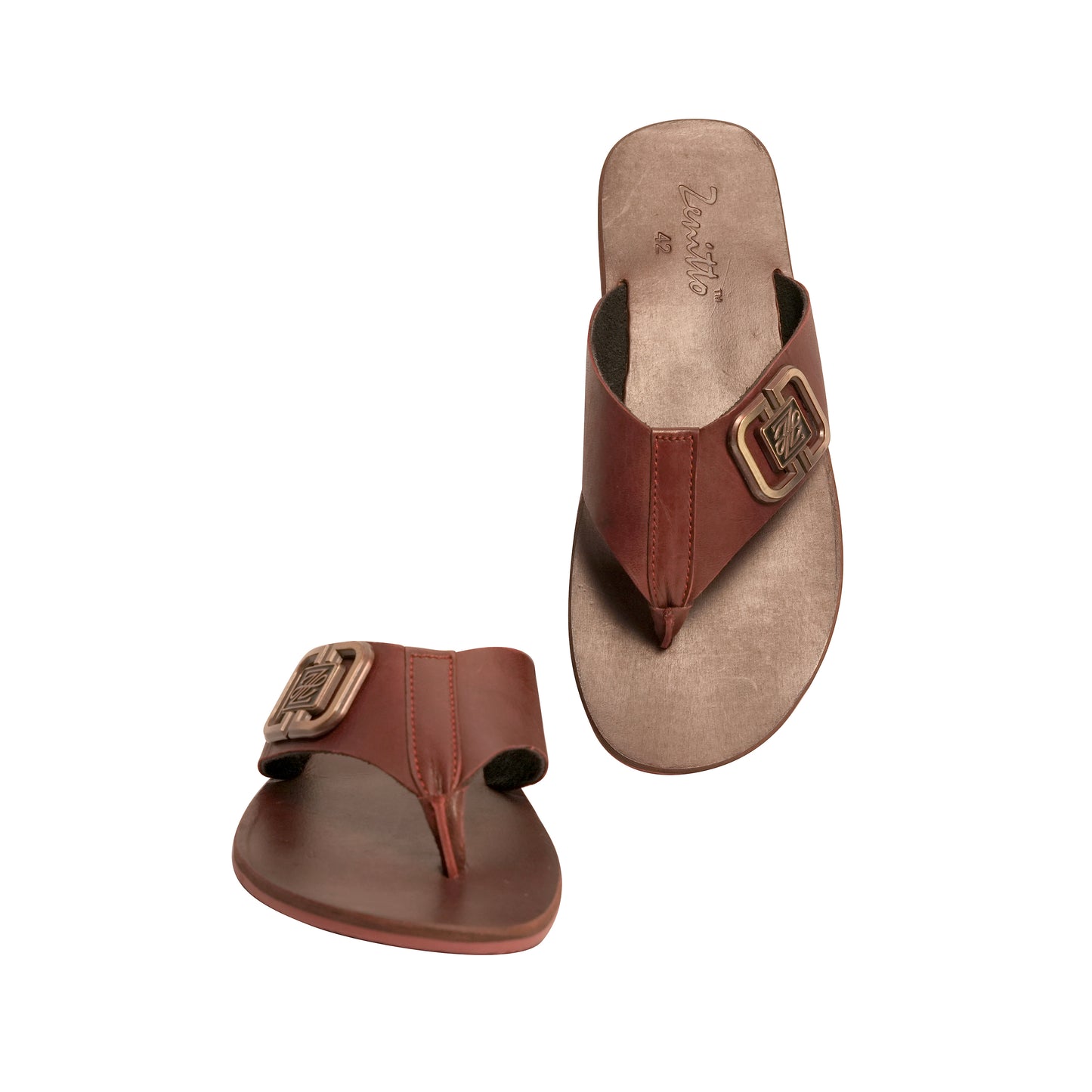 Zenitto Leather Burmy Slippers