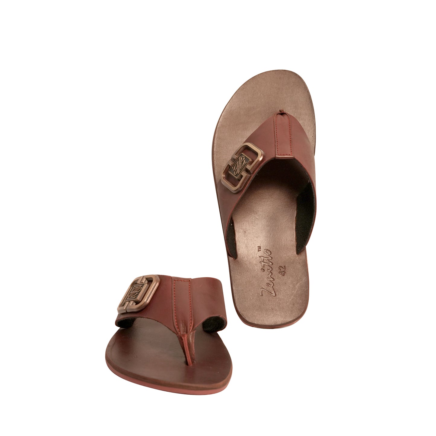 Zenitto Leather Burmy Slippers