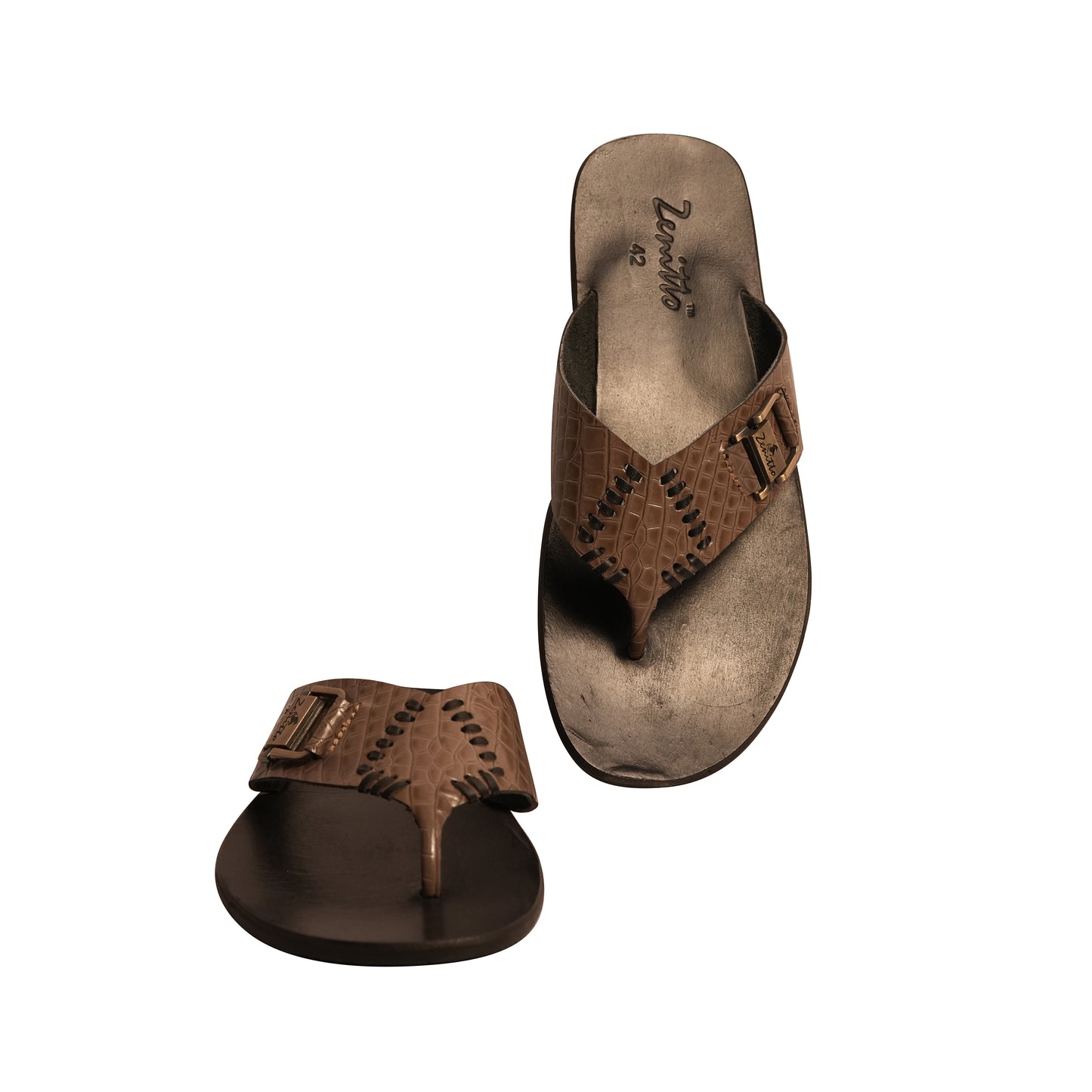 Zenitto Leather Burmy Slippers