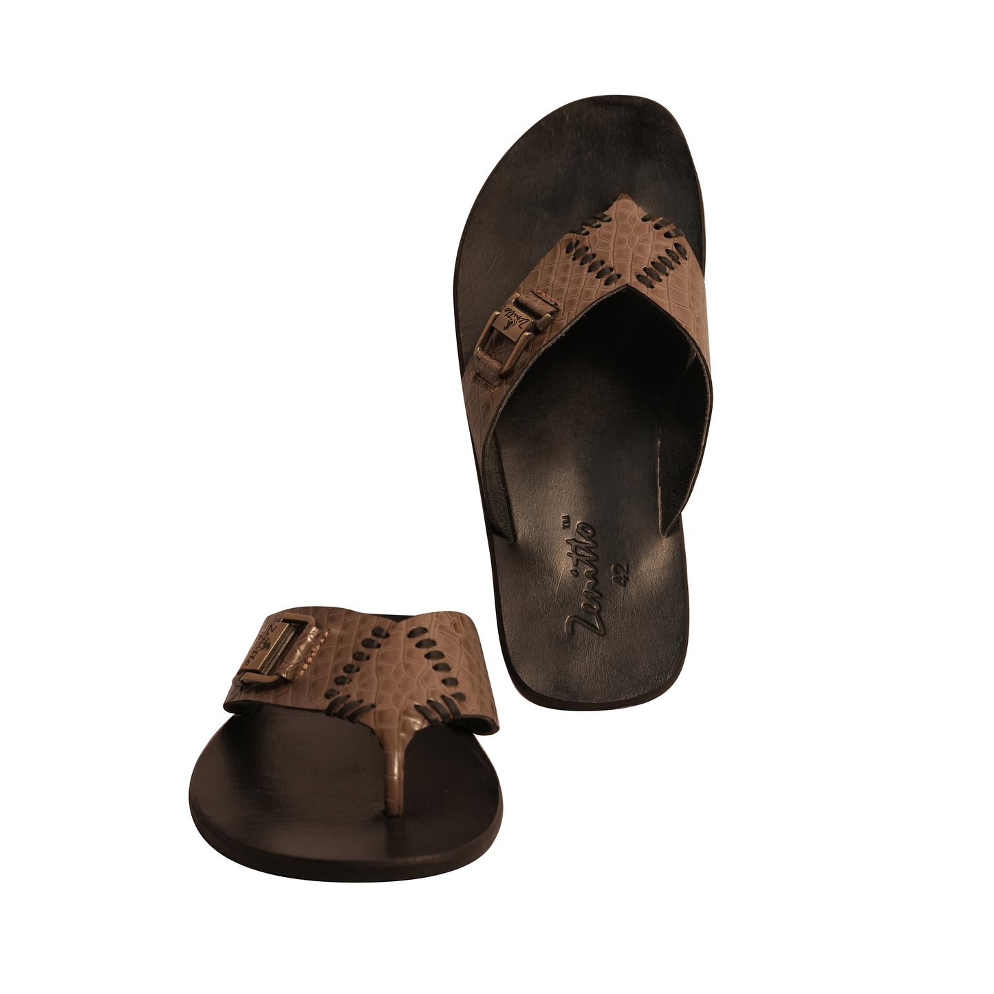 Zenitto Leather Burmy Slippers