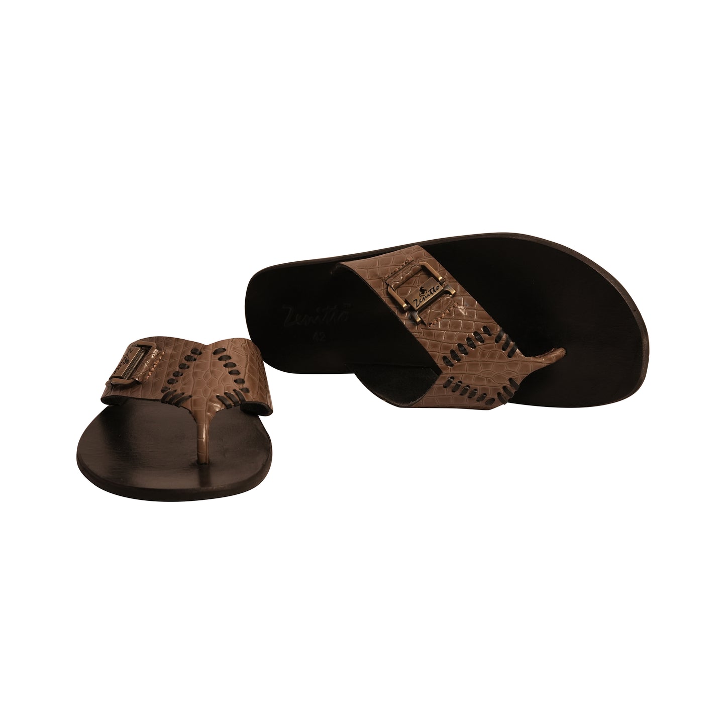 Zenitto Leather Burmy Slippers