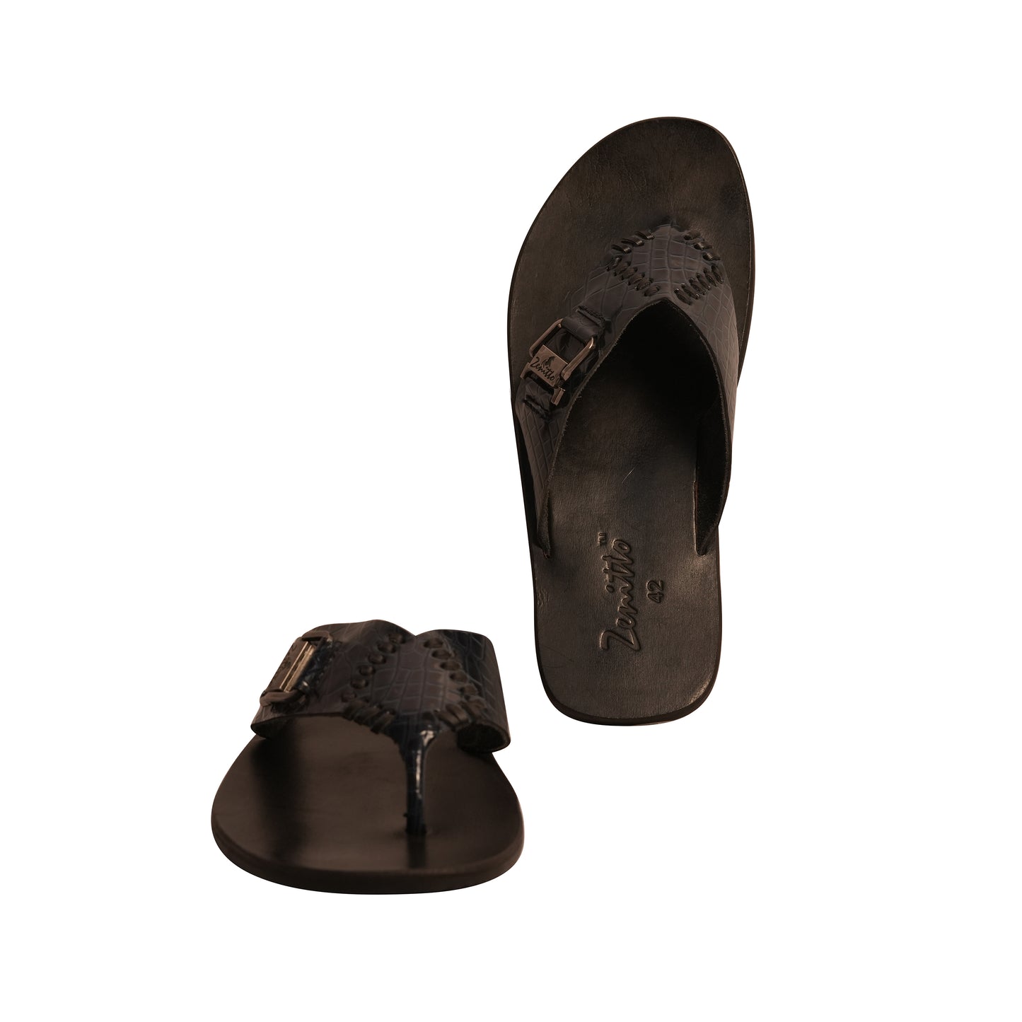 Zenitto Leather Burmy Slippers