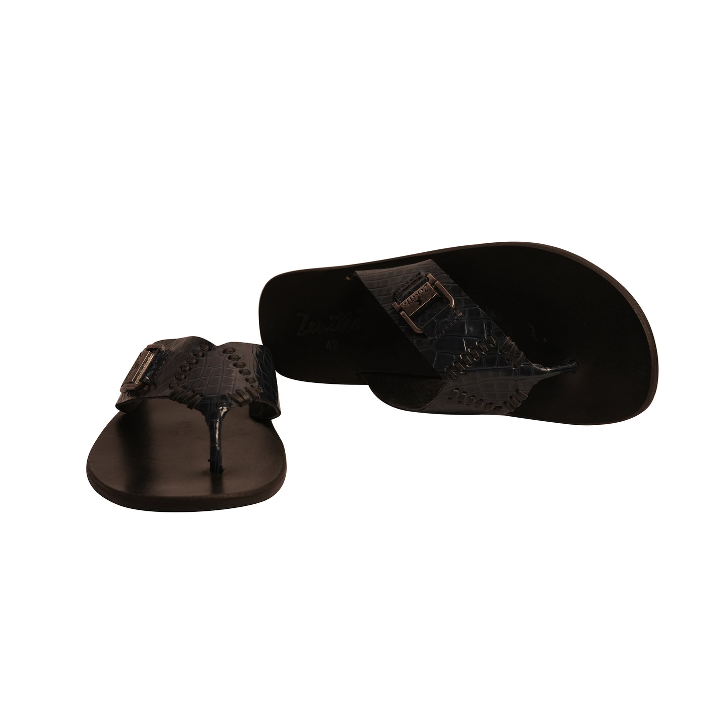 Zenitto Leather Burmy Slippers