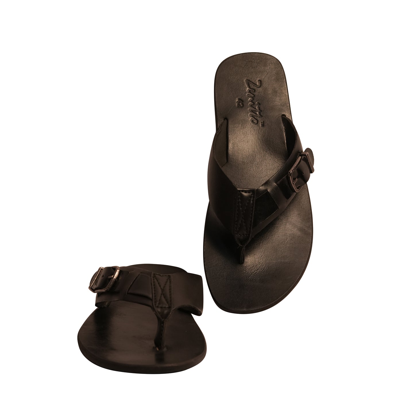 Zenitto Leather Burmy Slippers