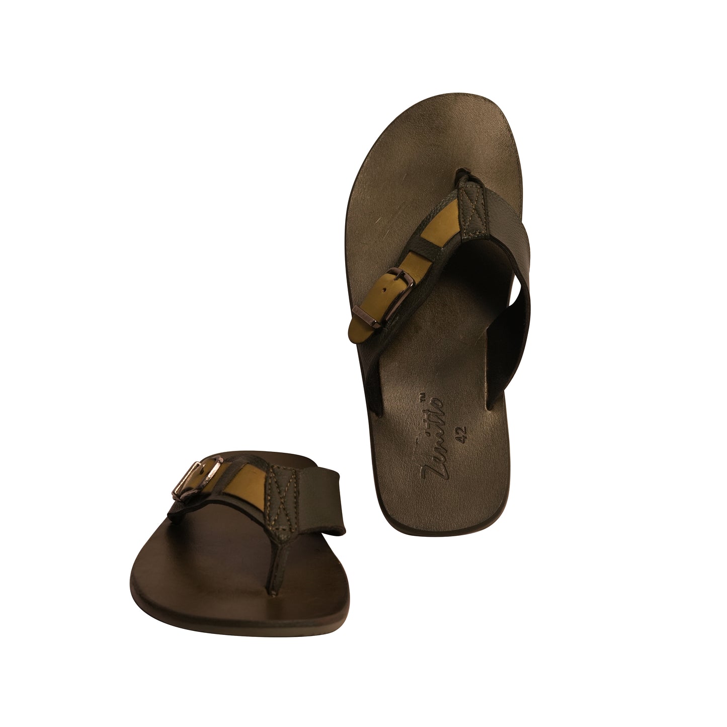 Zenitto Leather Burmy Slippers