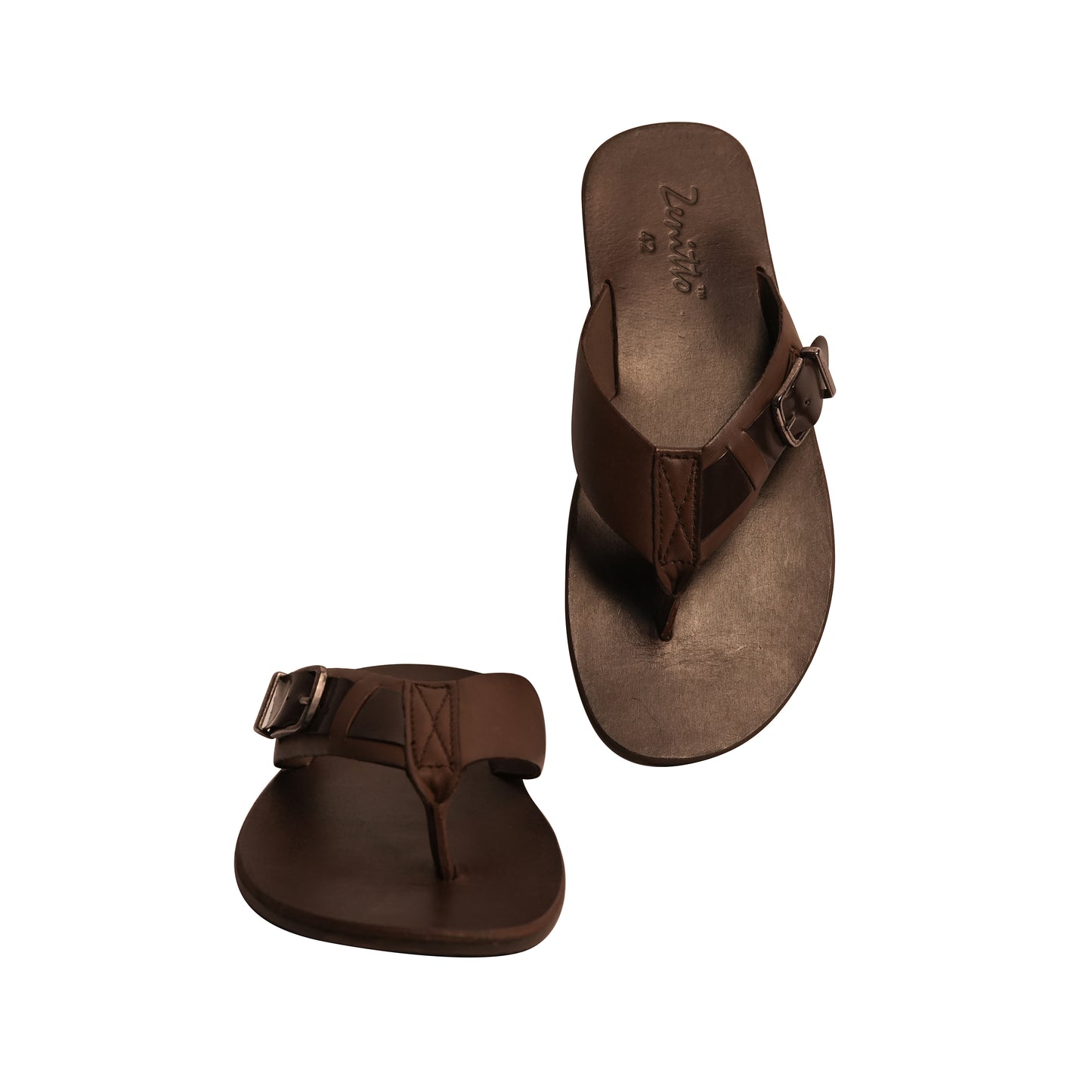 Zenitto Leather Burmy Slippers