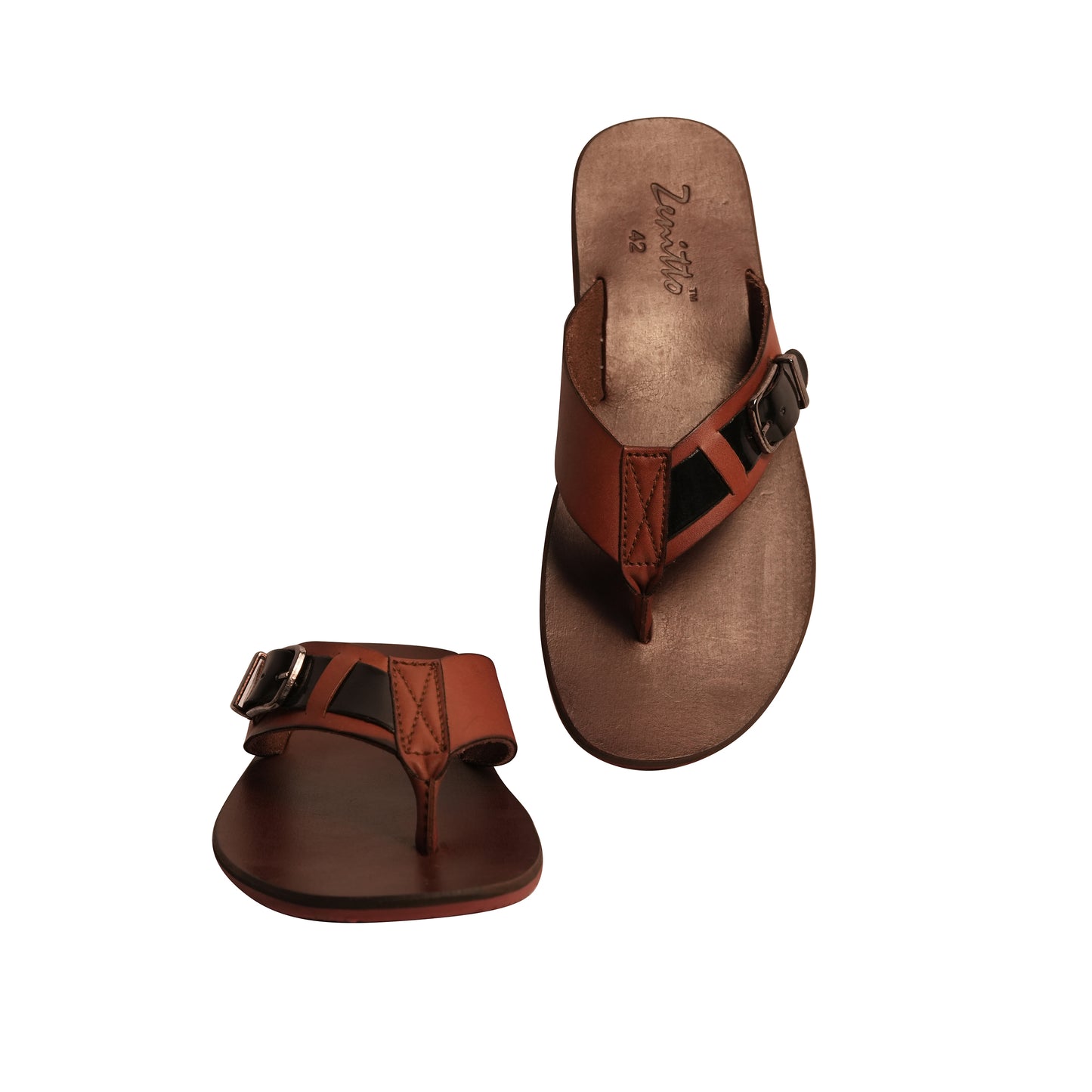 Zenitto Leather Burmy Slippers