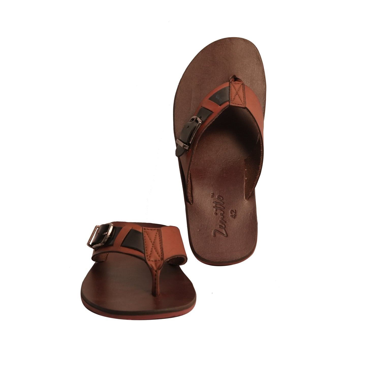 Zenitto Leather Burmy Slippers