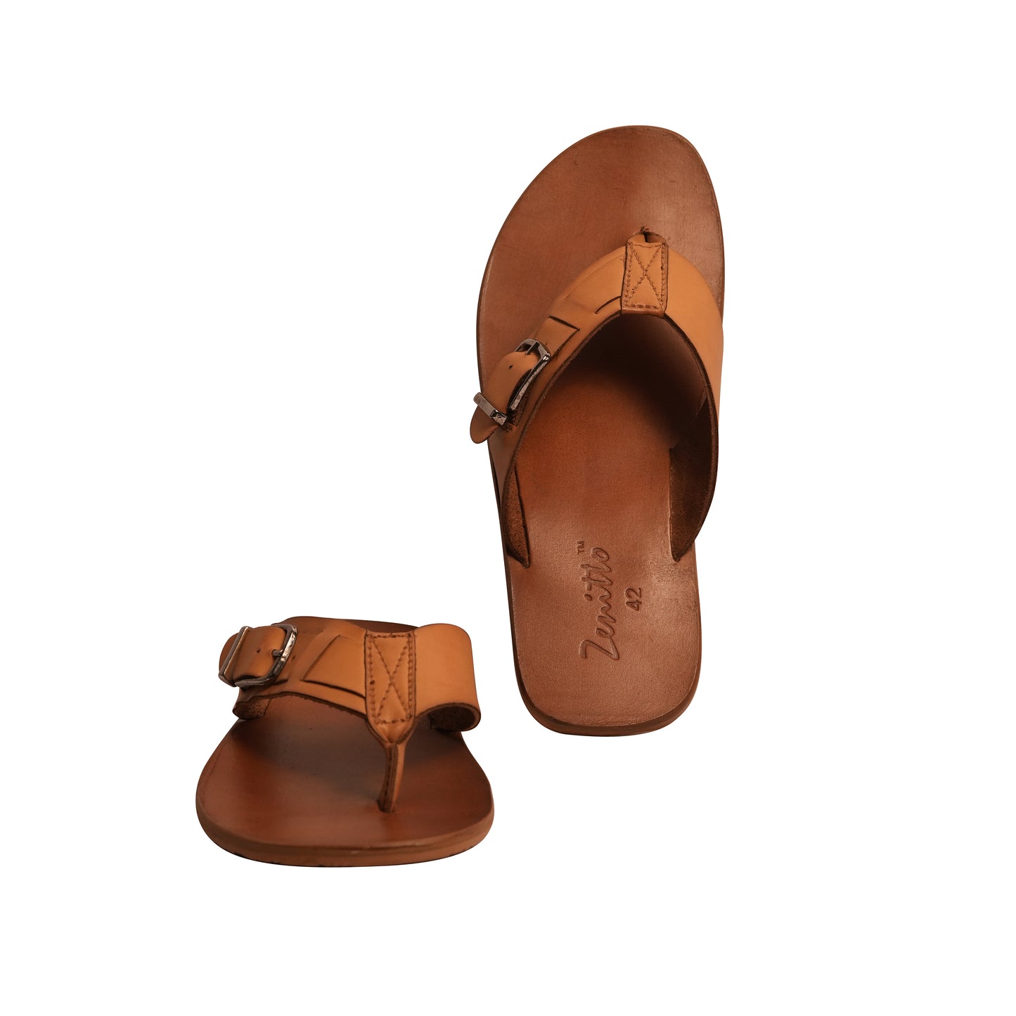 Zenitto Leather Burmy Slippers
