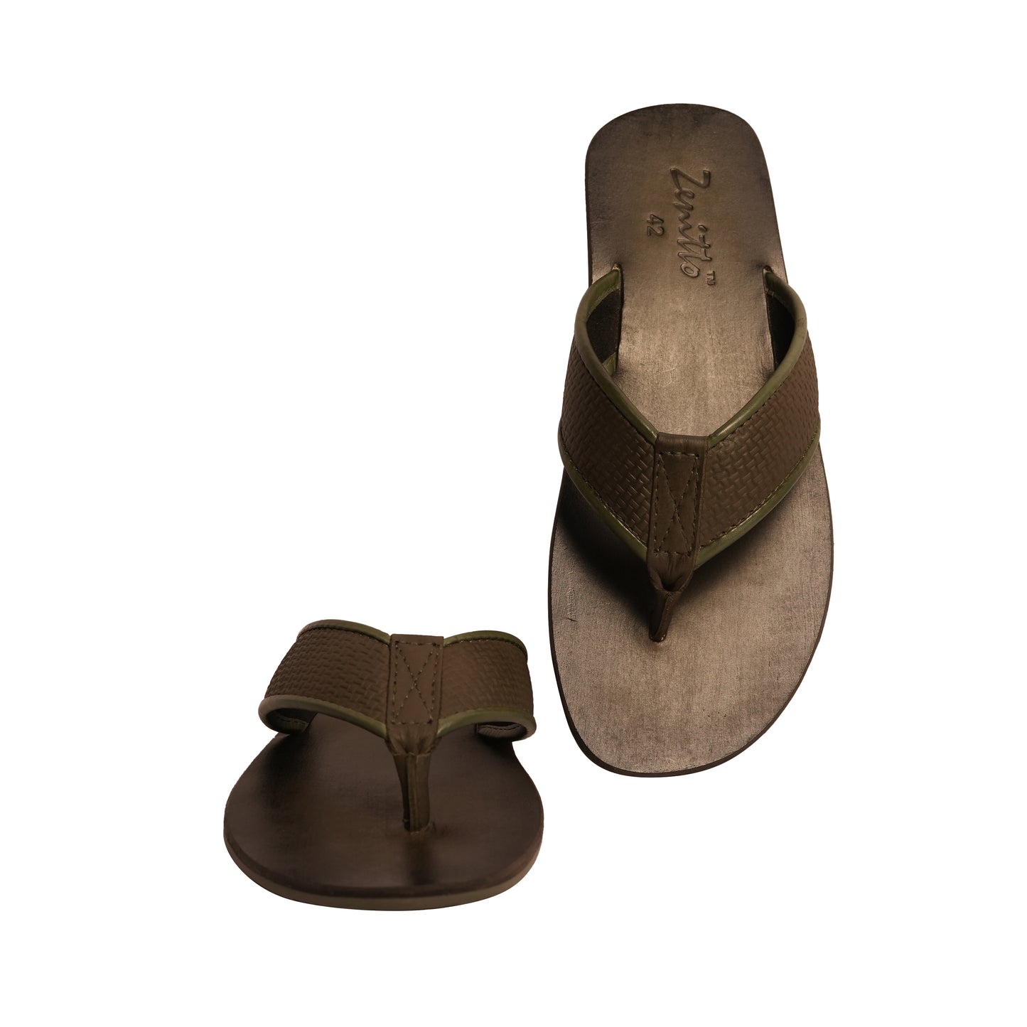 Zenitto Leather Burmy Slippers
