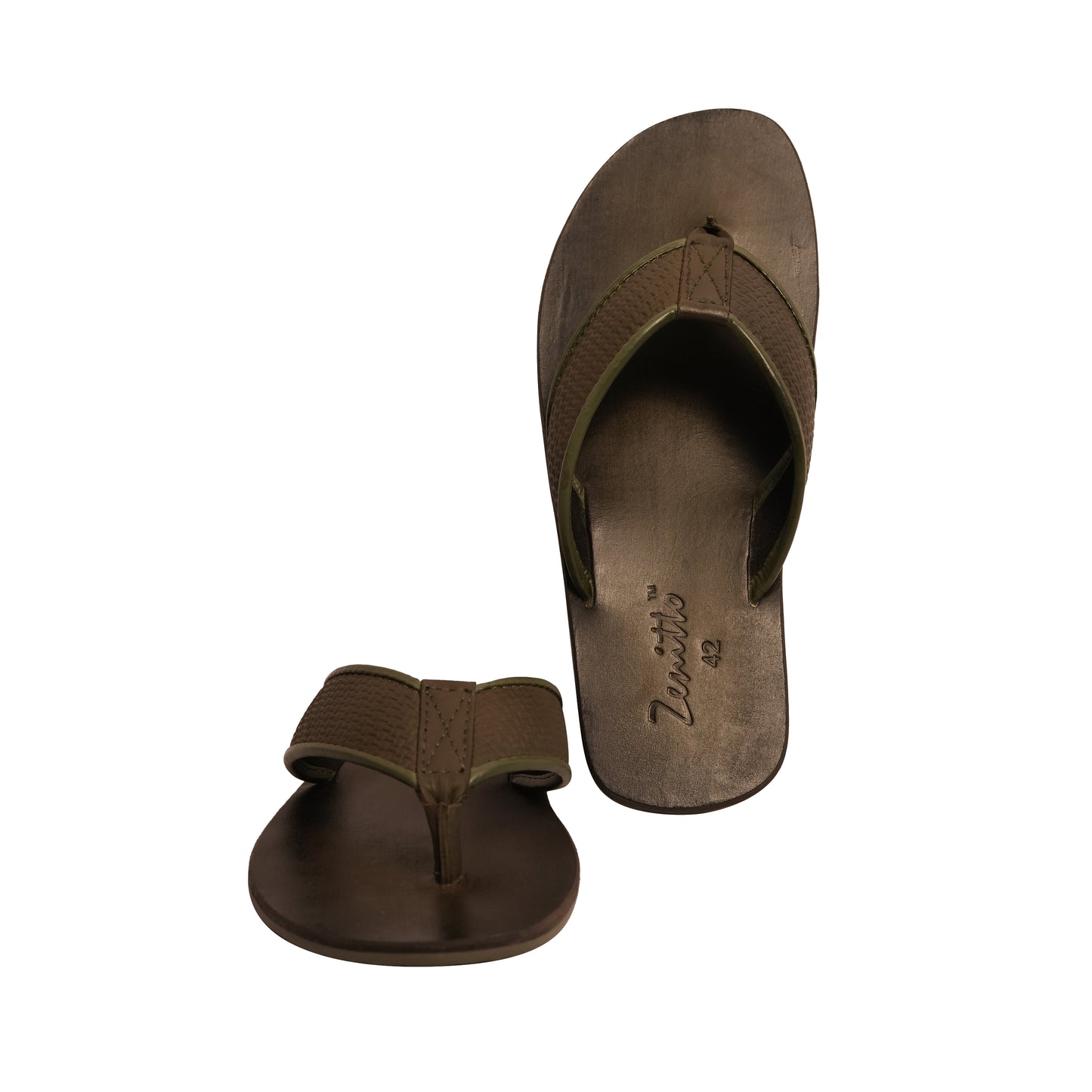 Zenitto Leather Burmy Slippers
