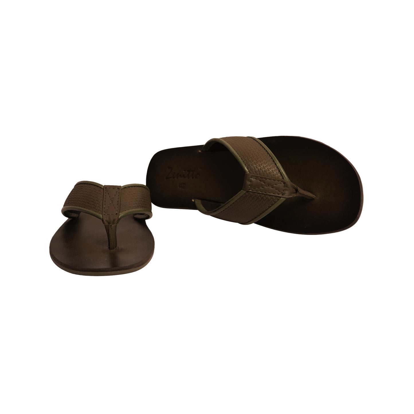 Zenitto Leather Burmy Slippers