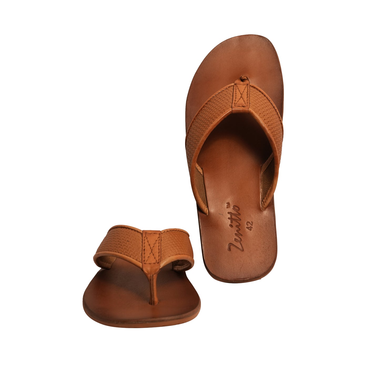 Zenitto Leather Burmy Slippers