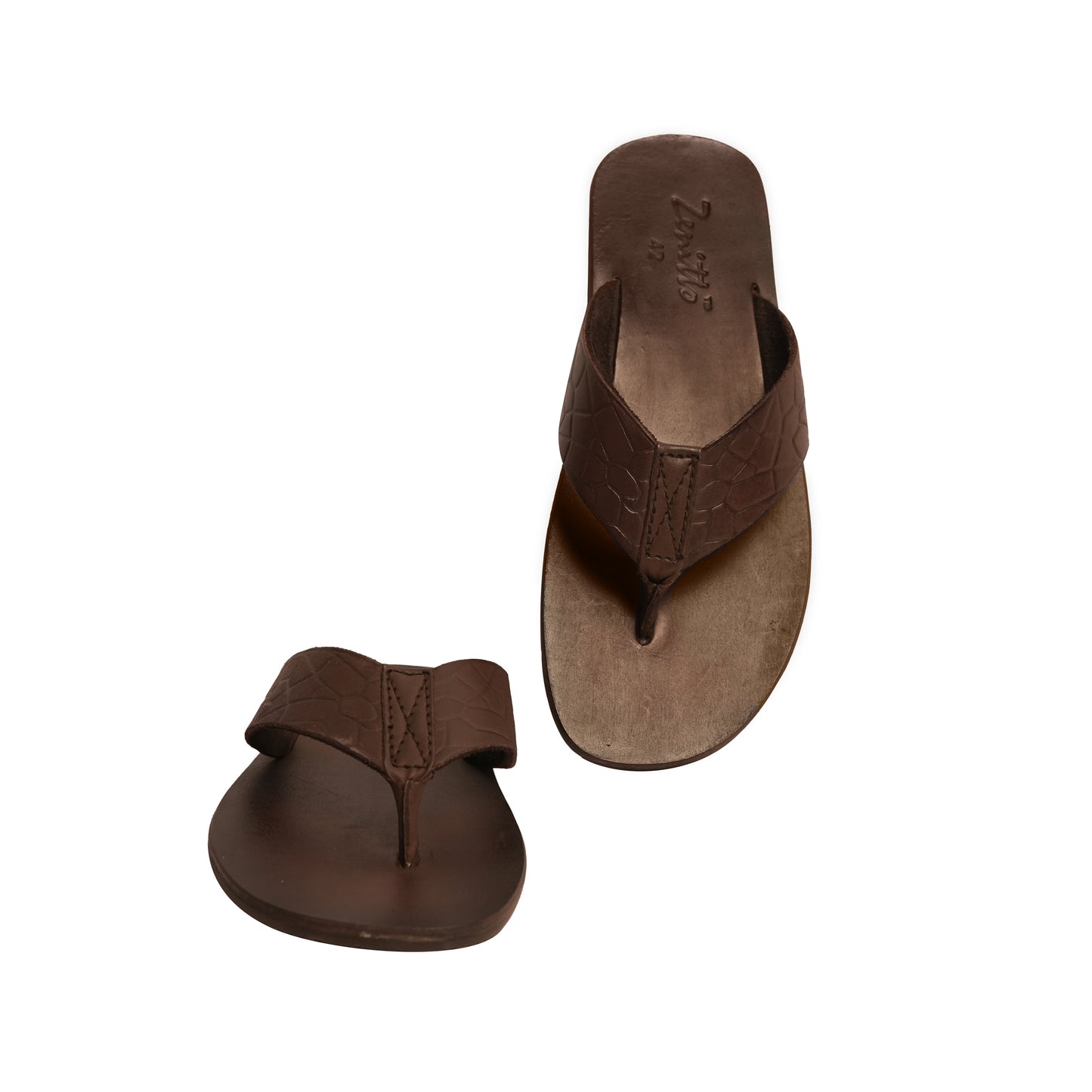Zenitto Leather Burmy Slippers