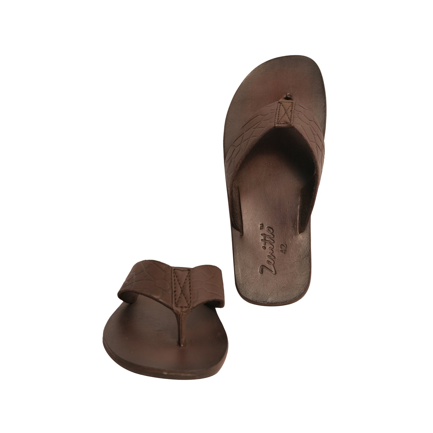 Zenitto Leather Burmy Slippers