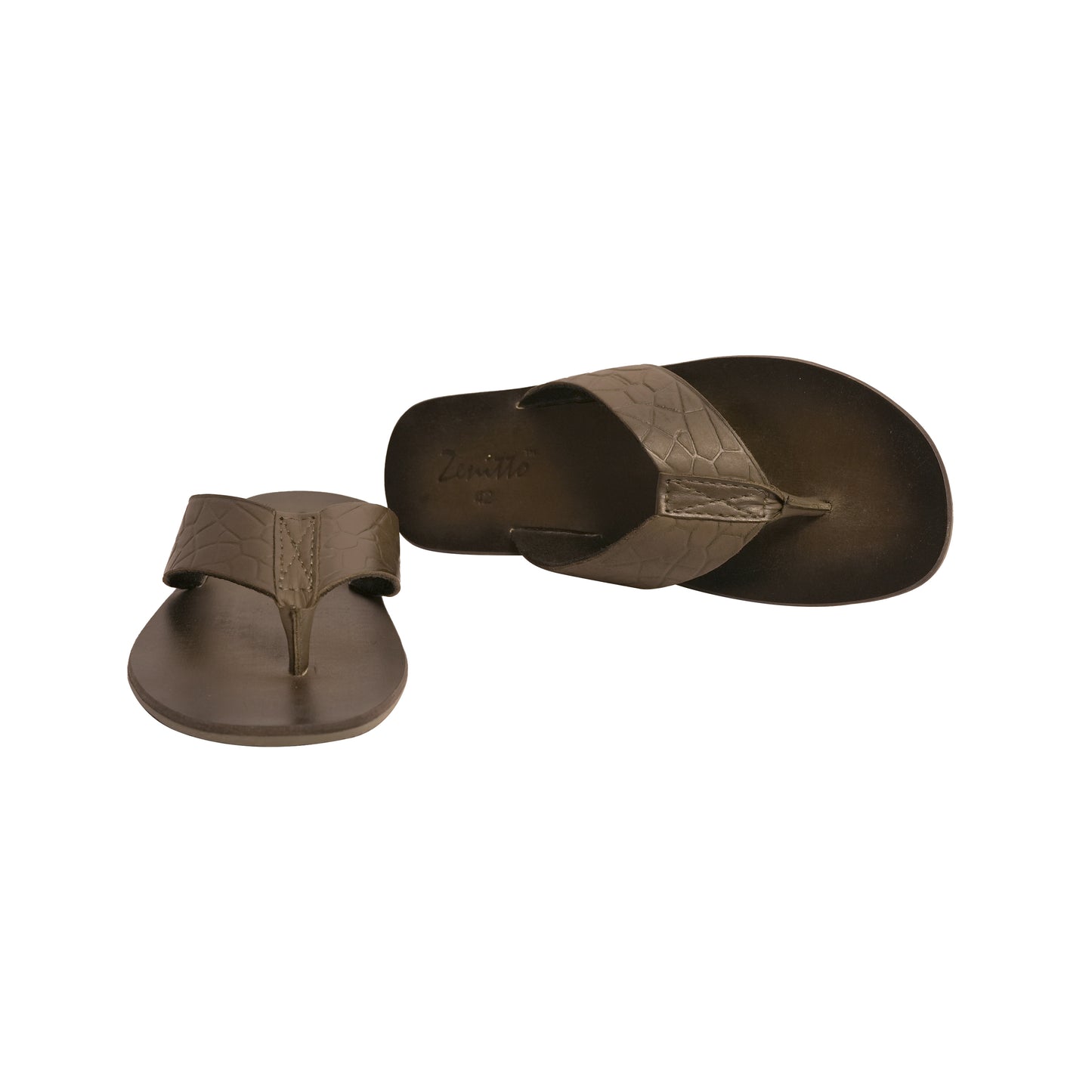 Zenitto Leather Burmy Slippers