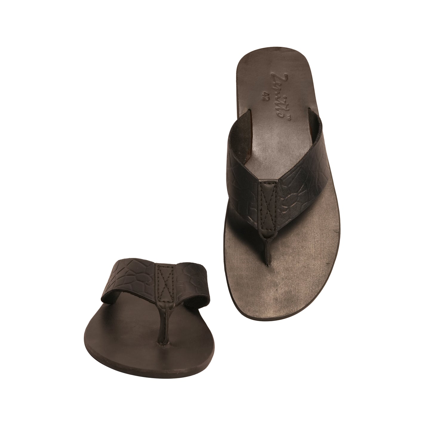 Zenitto Leather Burmy Slippers