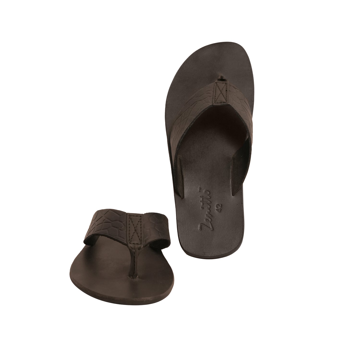 Zenitto Leather Burmy Slippers