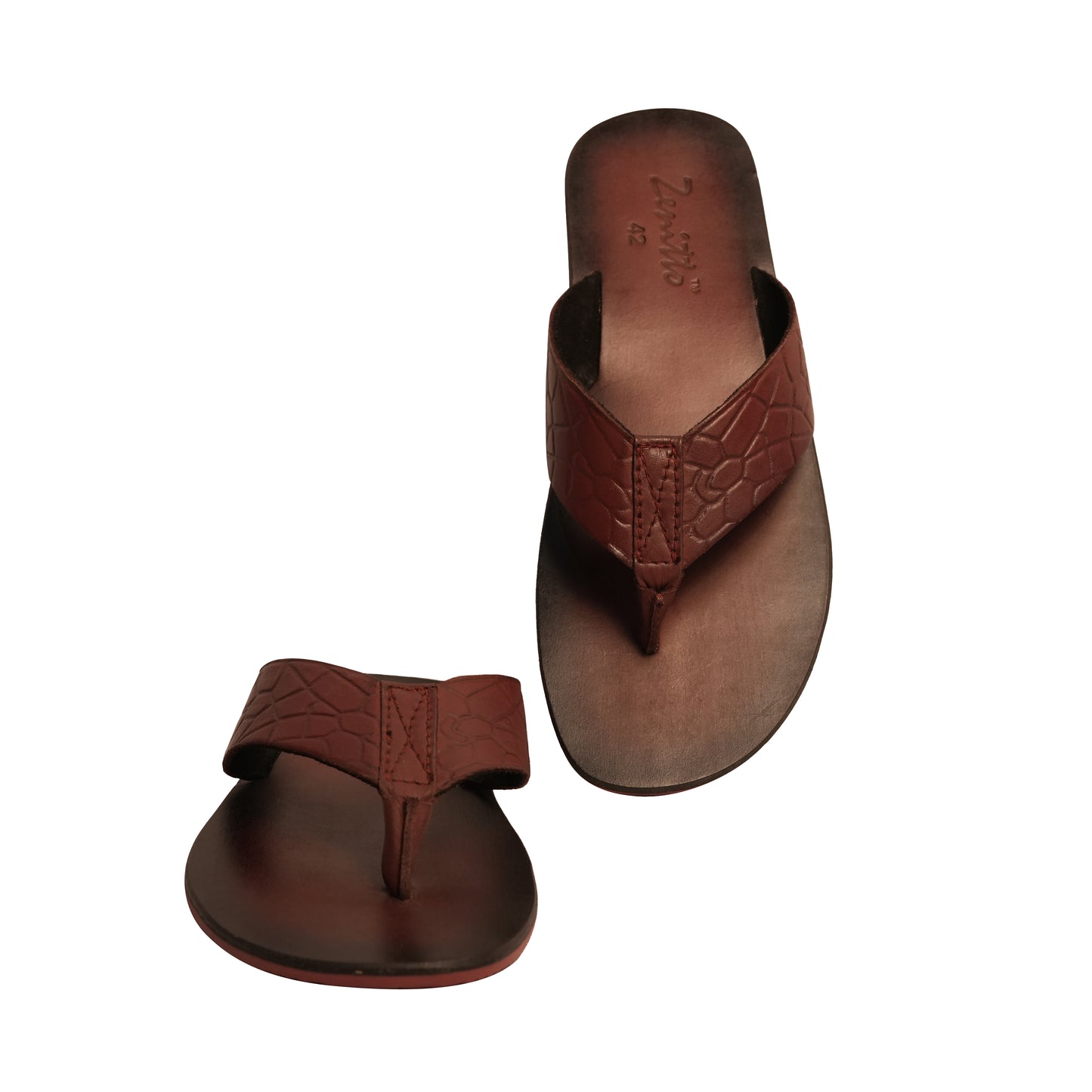 Zenitto Leather Burmy Slippers