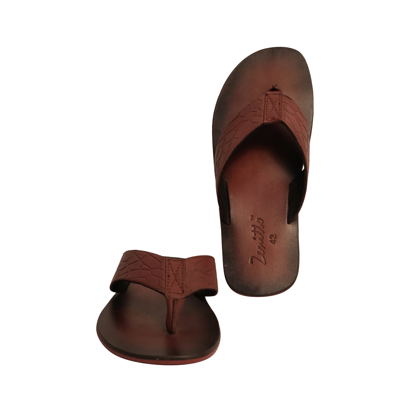 Zenitto Leather Burmy Slippers