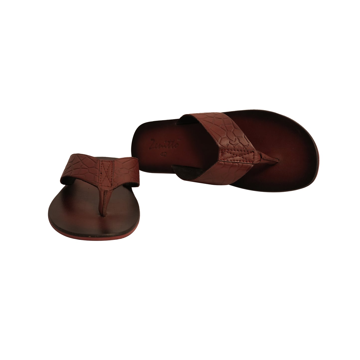 Zenitto Leather Burmy Slippers