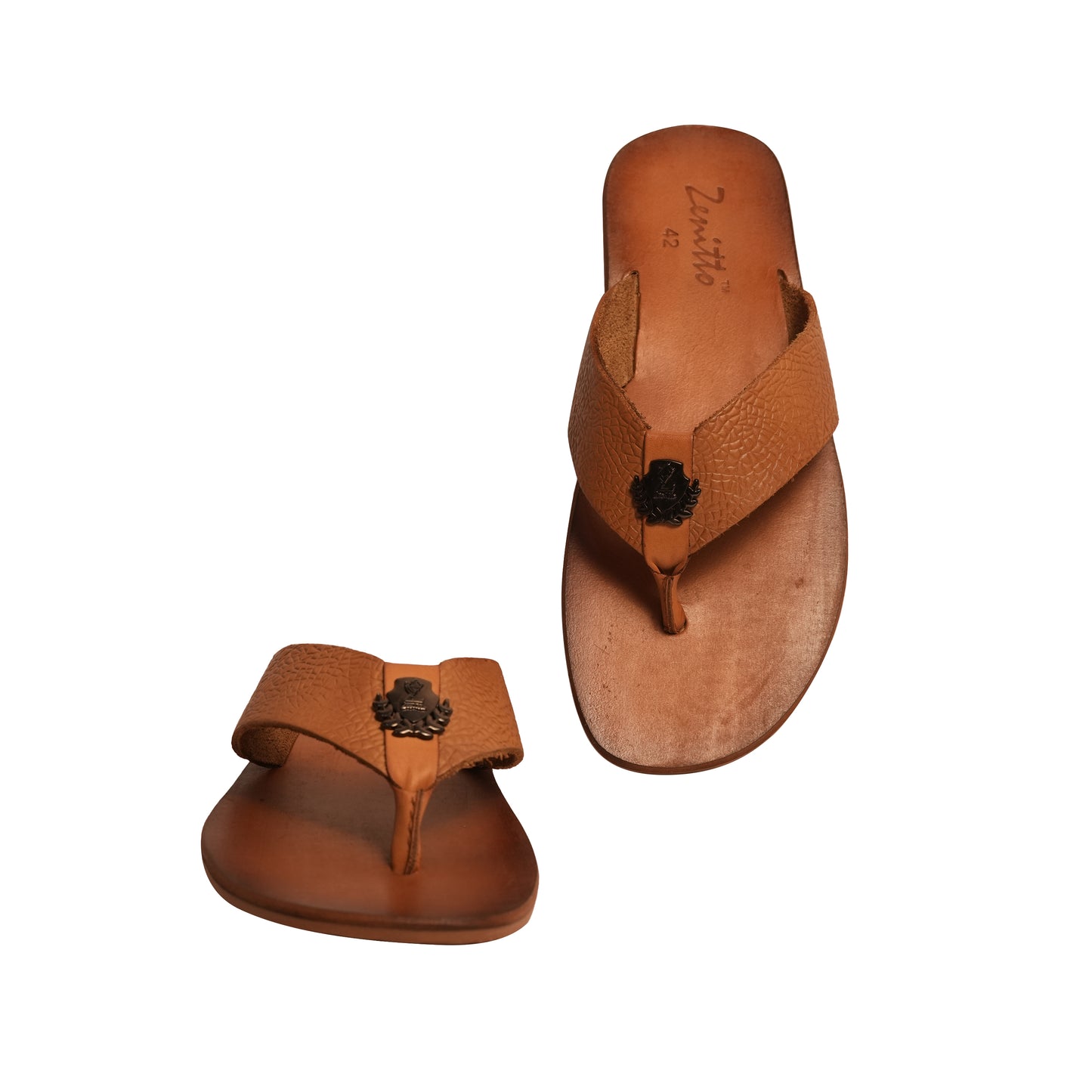 Zenitto Leather Burmy Slippers