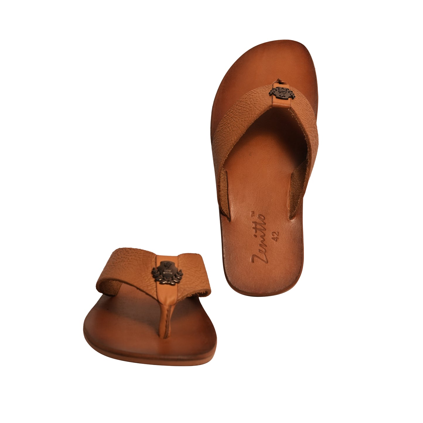 Zenitto Leather Burmy Slippers