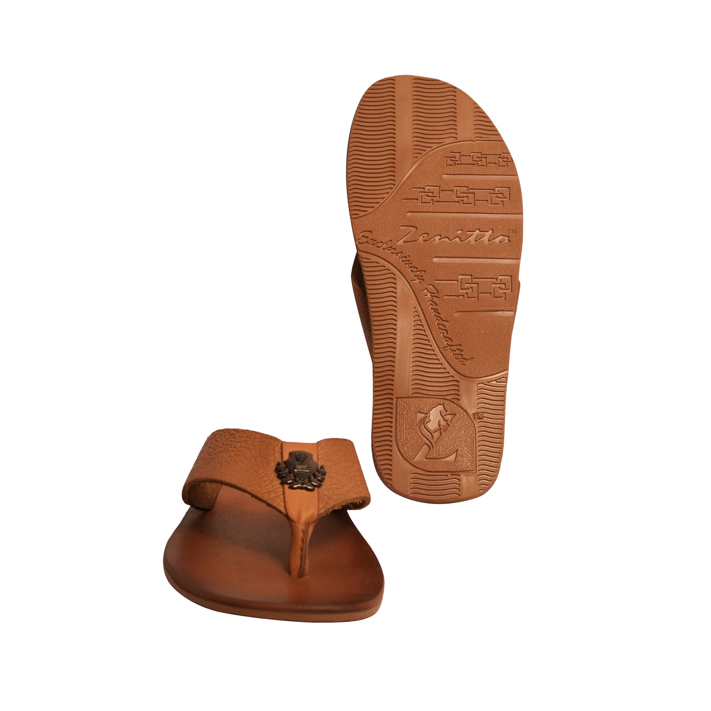 Zenitto Leather Burmy Slippers