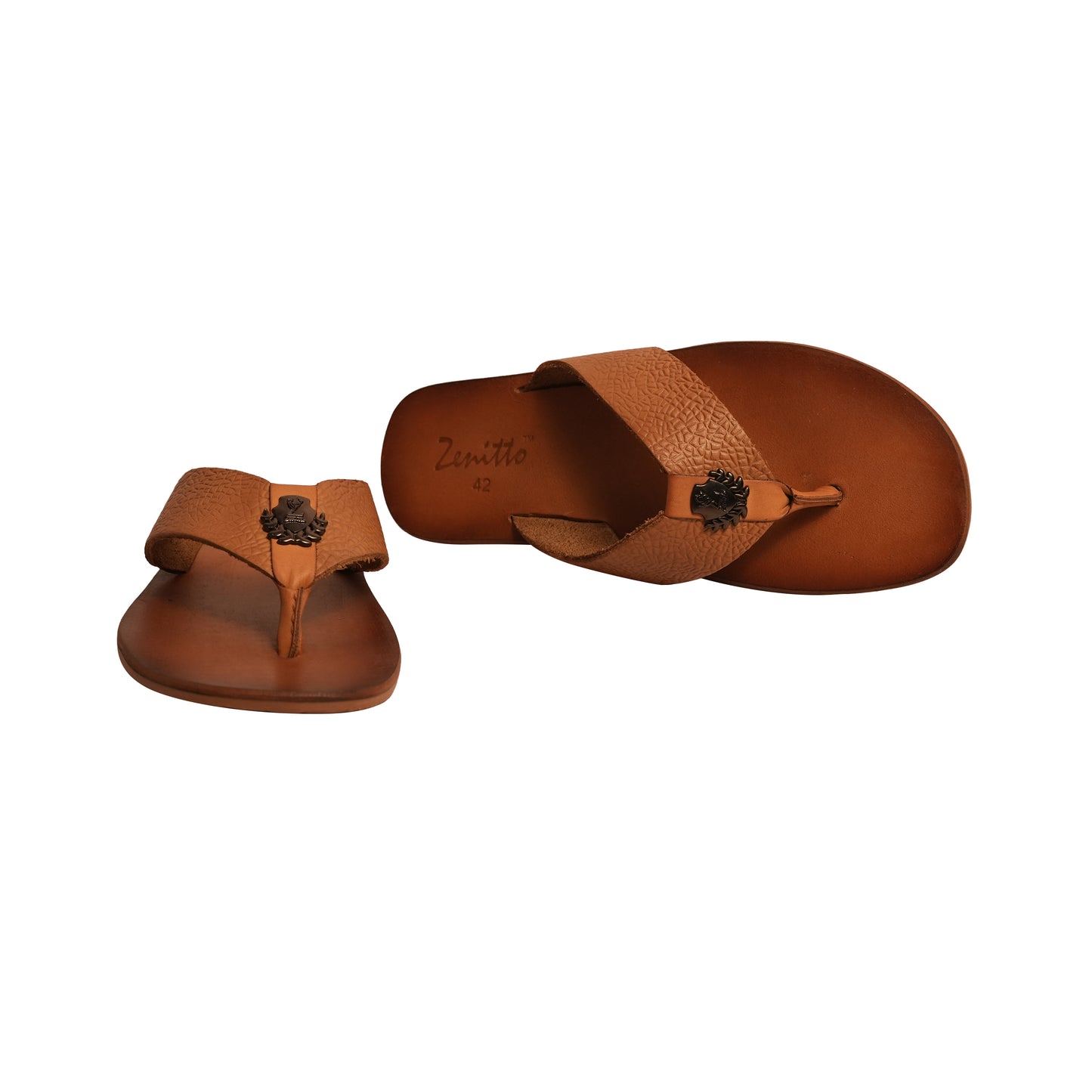 Zenitto Leather Burmy Slippers