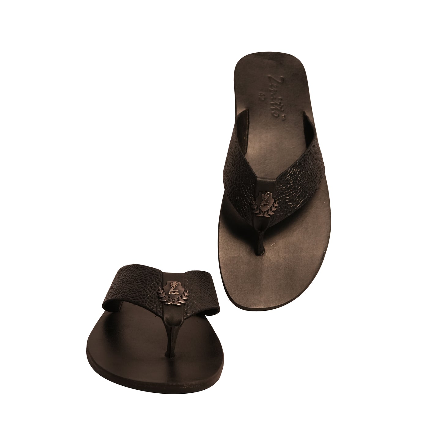 Zenitto Leather Burmy Slippers