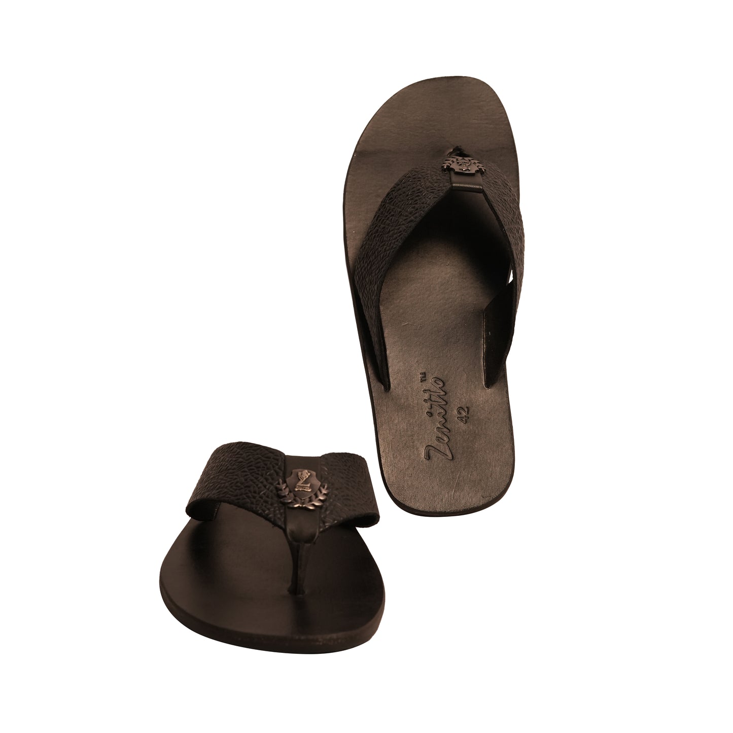 Zenitto Leather Burmy Slippers