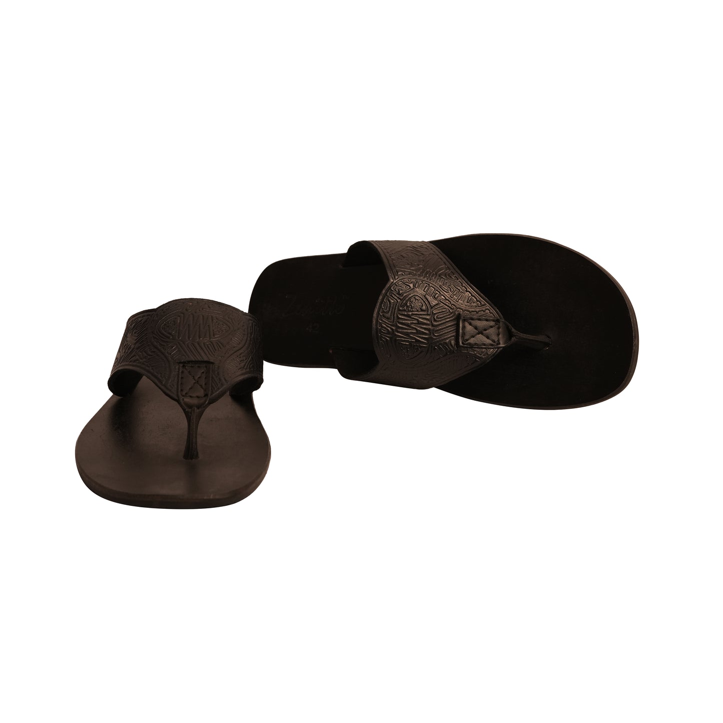 Zenitto Leather Burmy Slippers