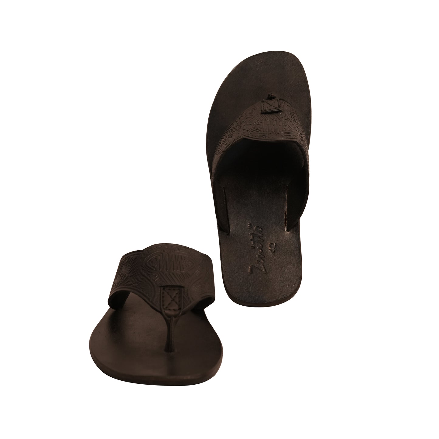 Zenitto Leather Burmy Slippers