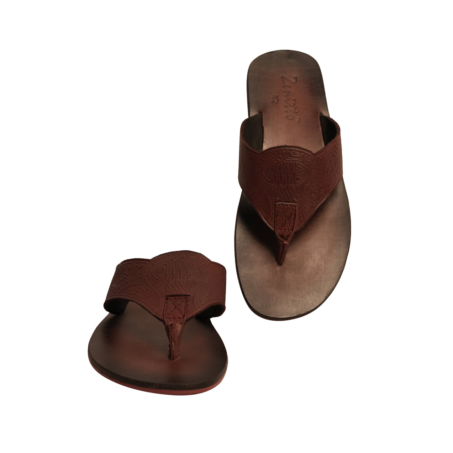 Zenitto Leather Burmy Slippers