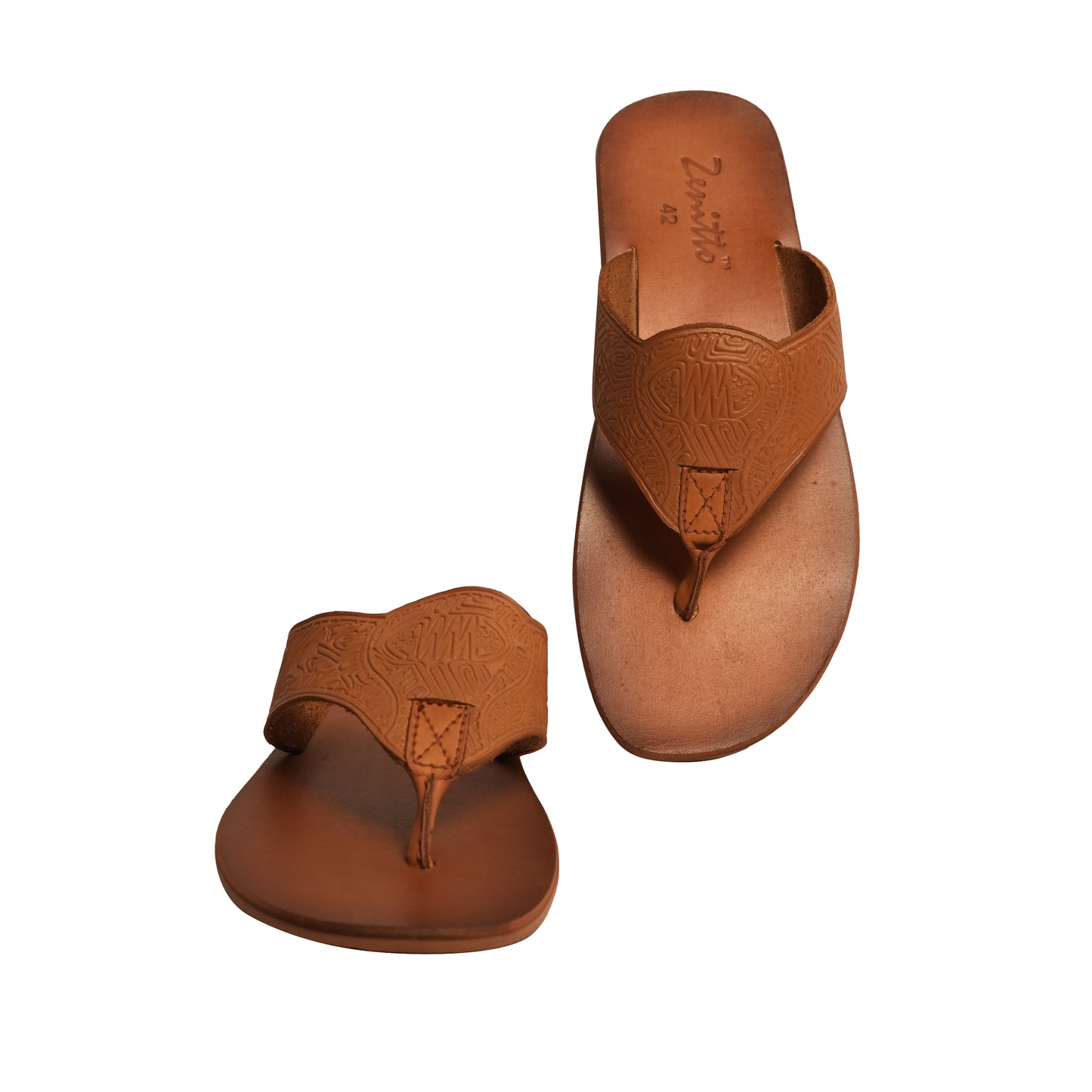 Zenitto Leather Burmy Slippers