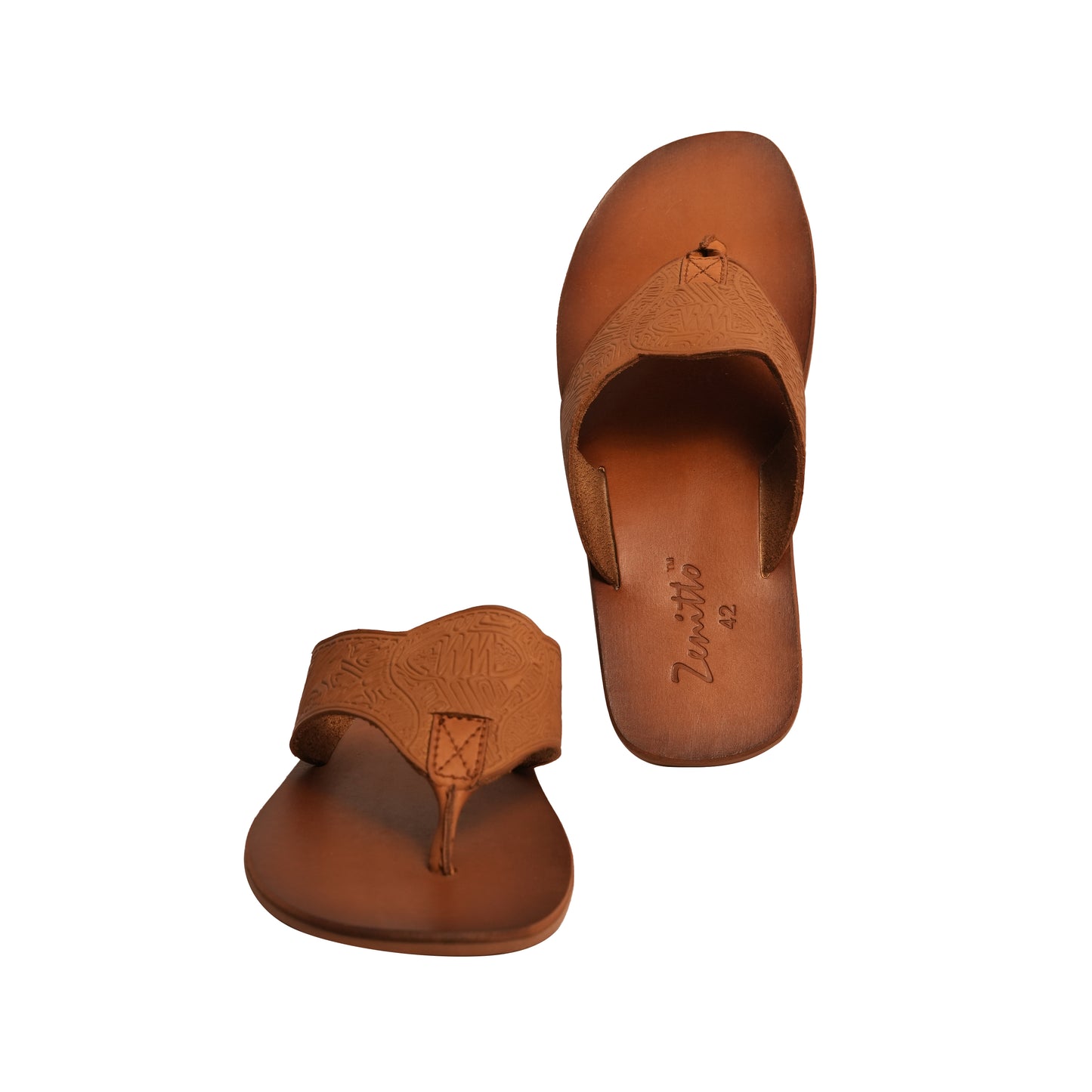 Zenitto Leather Burmy Slippers