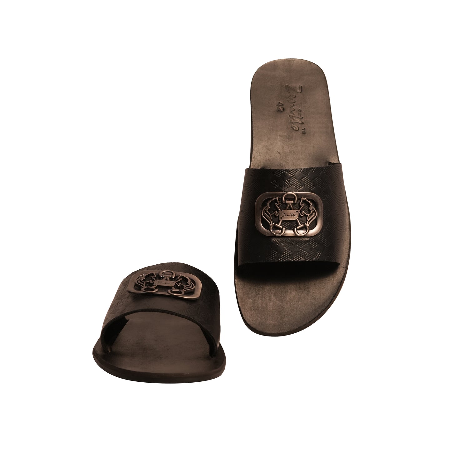 Zenitto Leather Flip Flops