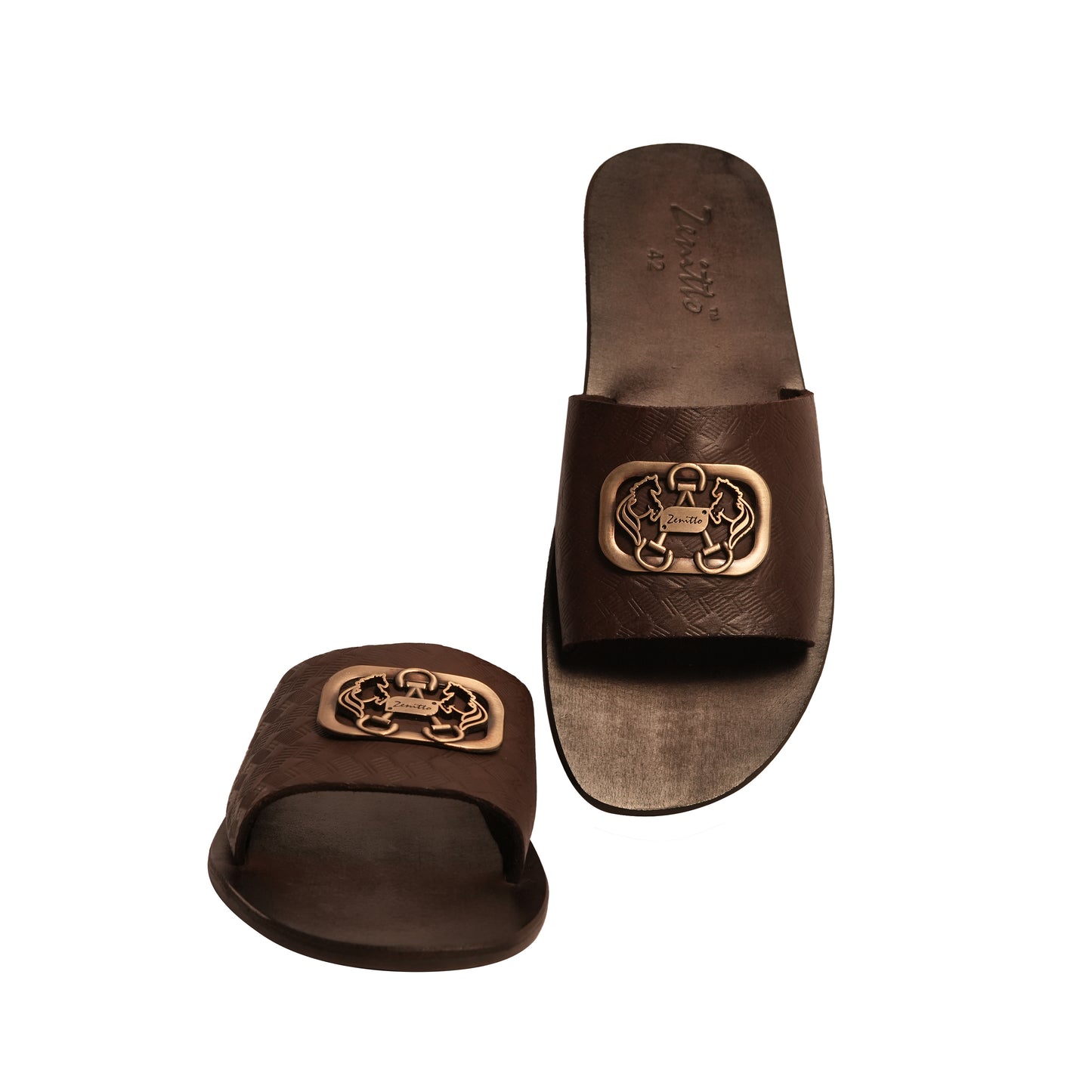 Zenitto Leather Flip Flops