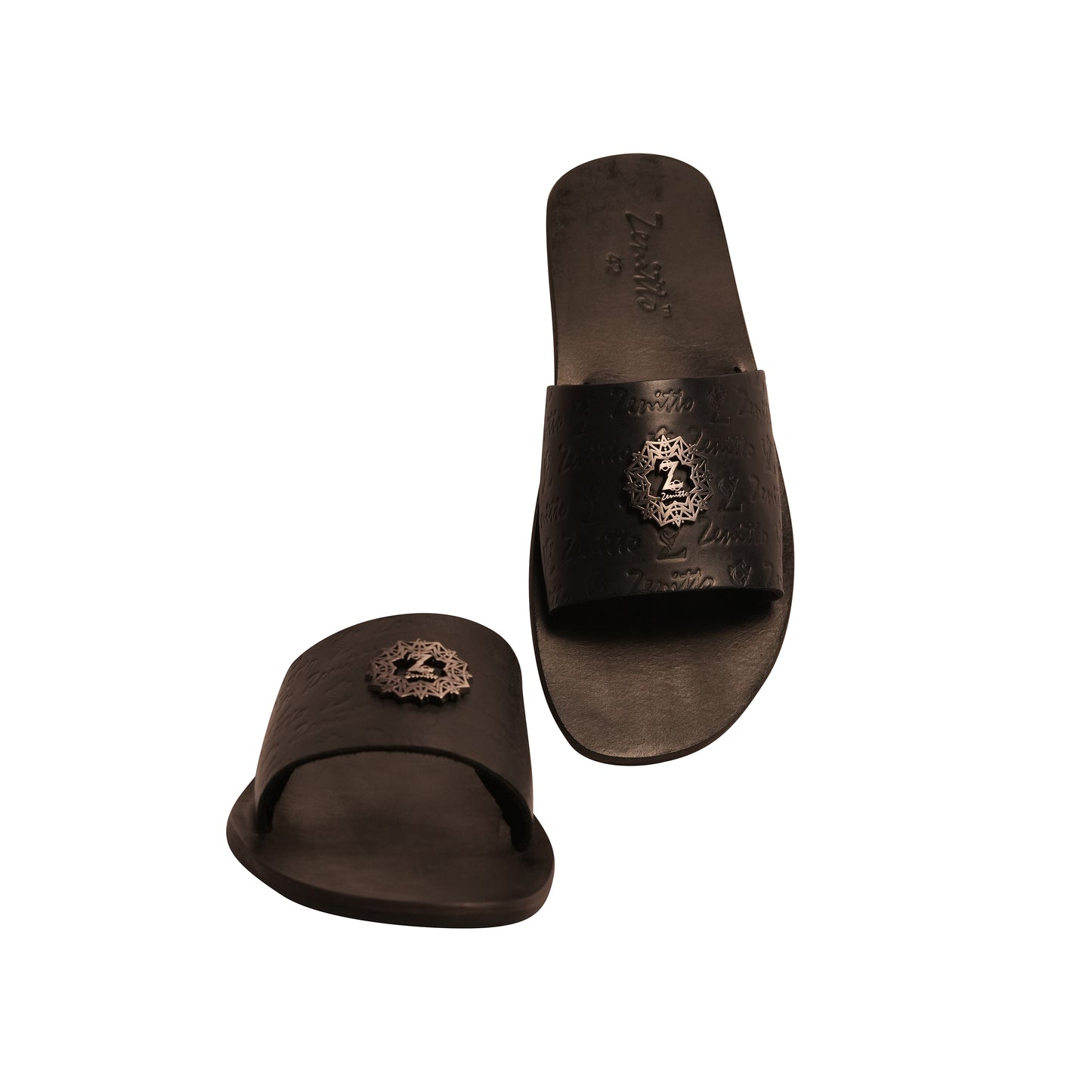Zenitto Leather Flip Flops