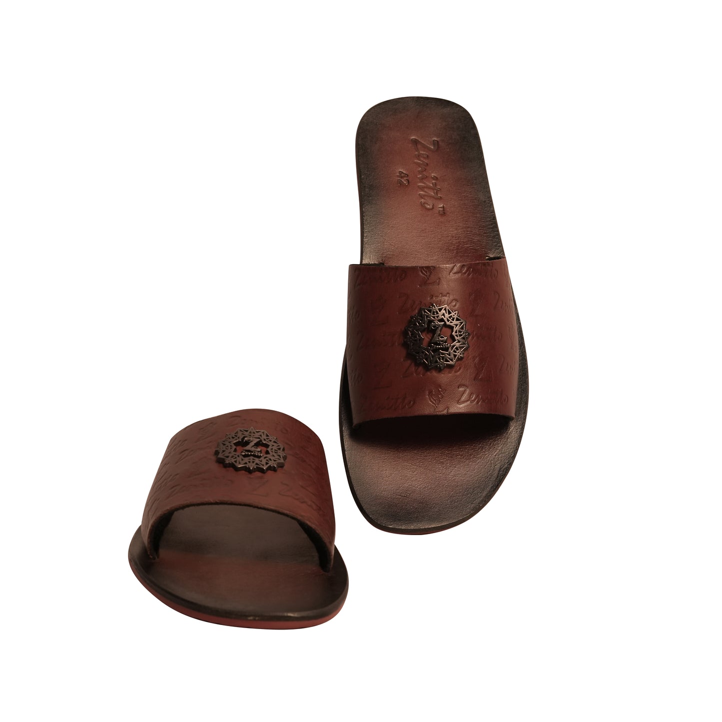 Zenitto Leather Flip Flops