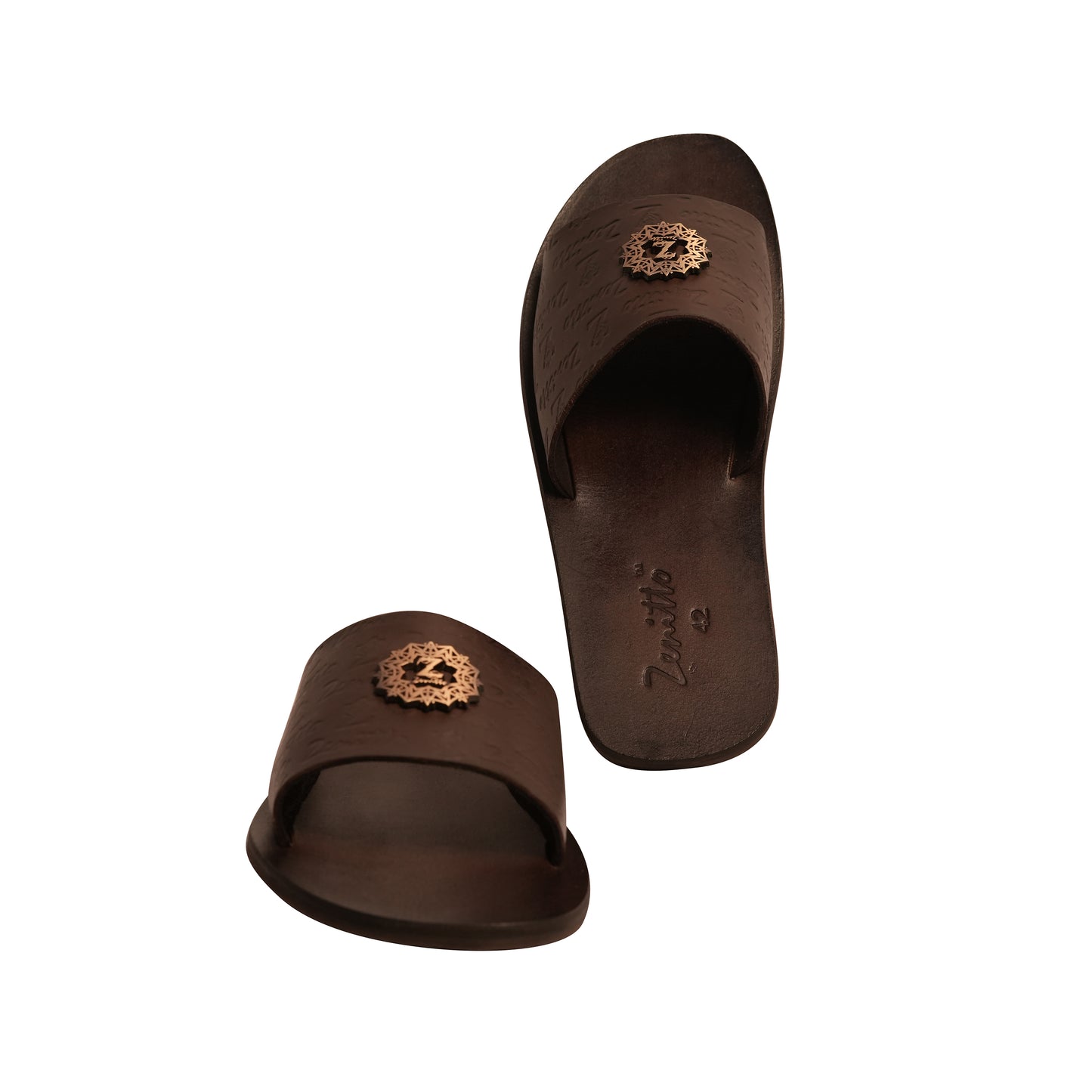 Zenitto Leather Flip Flops