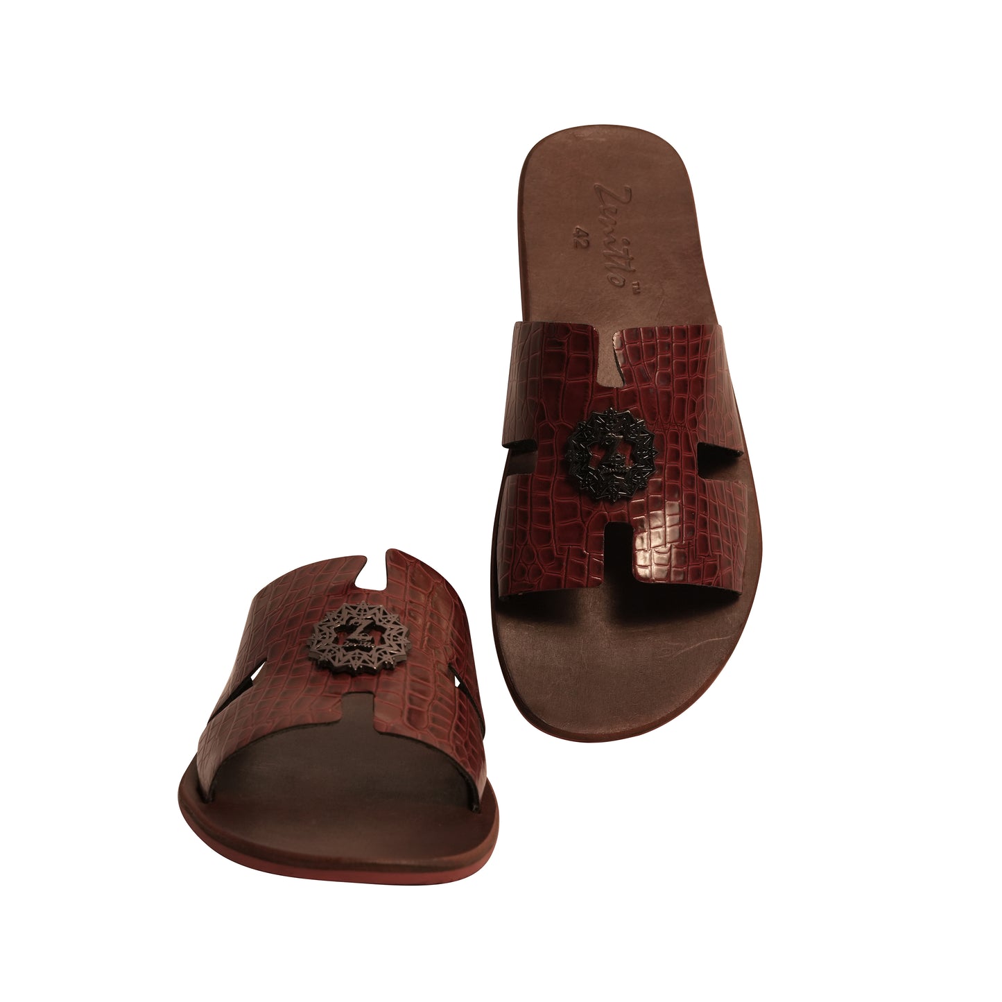 Zenitto Leather Flip Flops