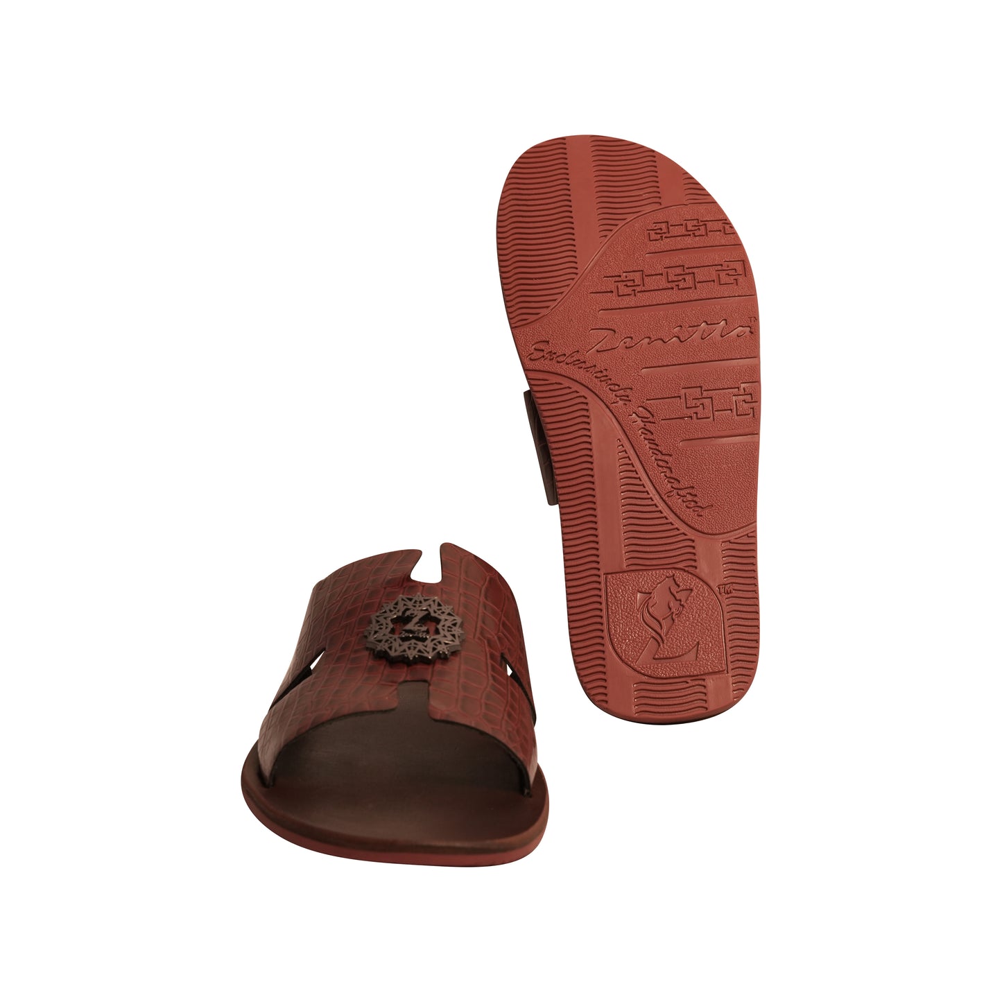Zenitto Leather Flip Flops