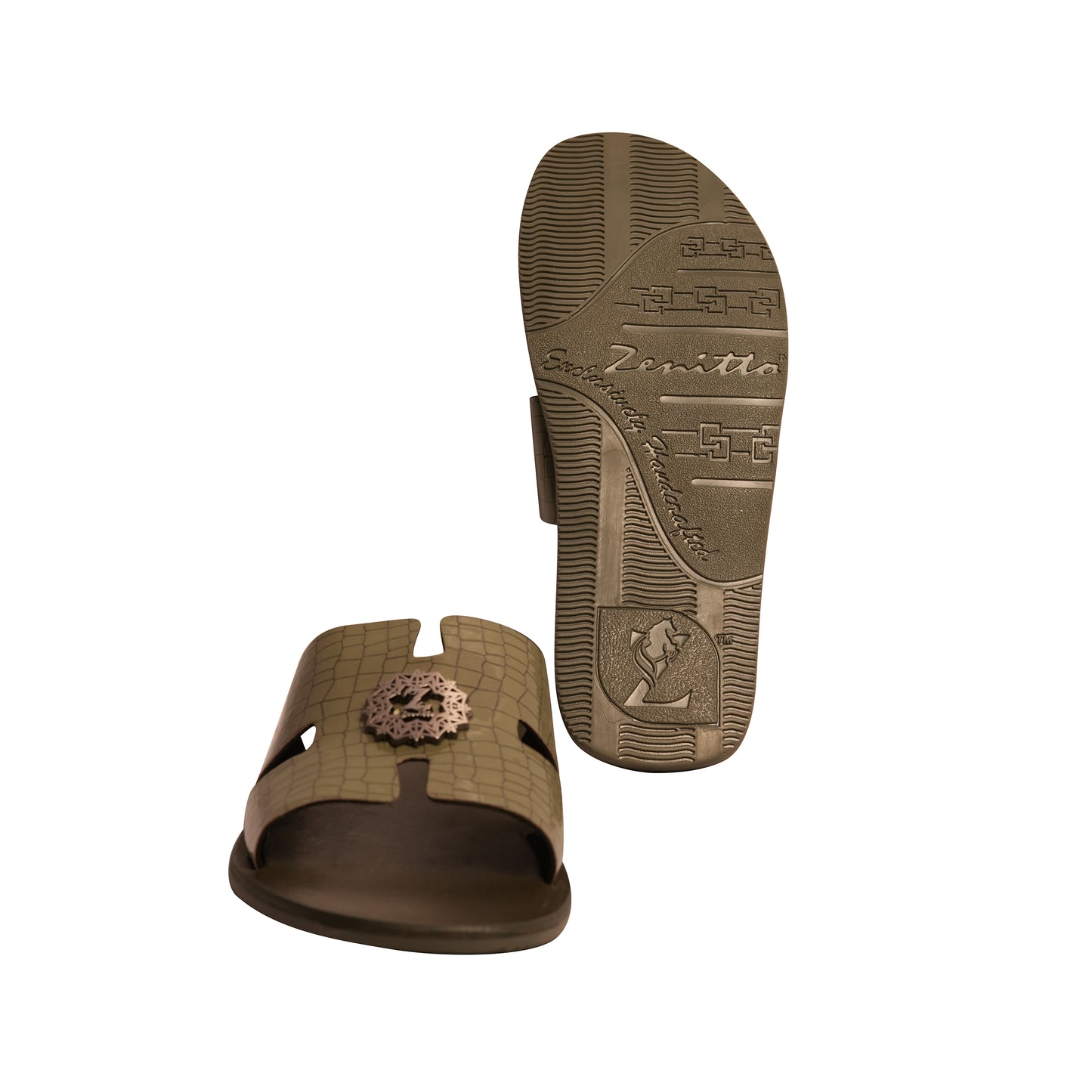 Zenitto Leather Flip Flops
