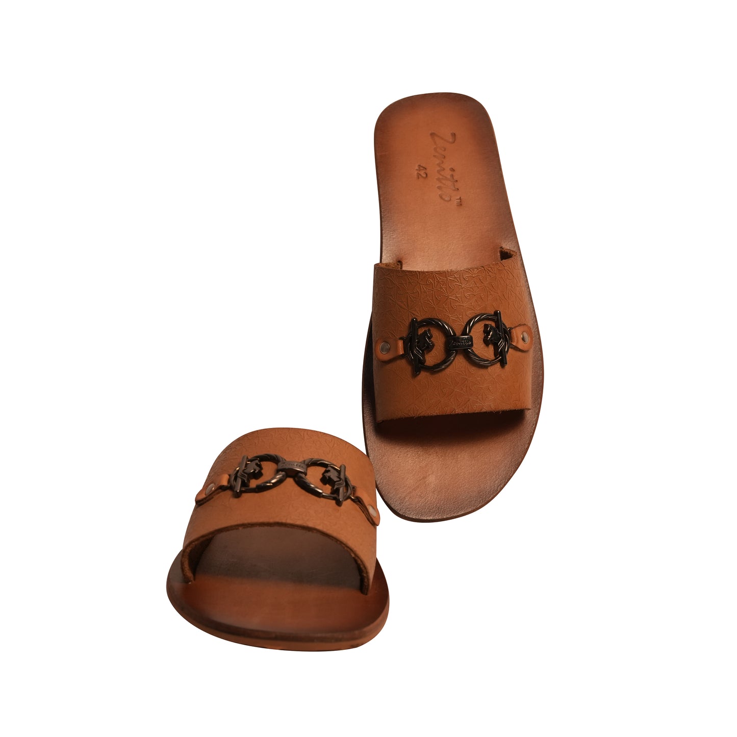 Zenitto Leather Flip Flops